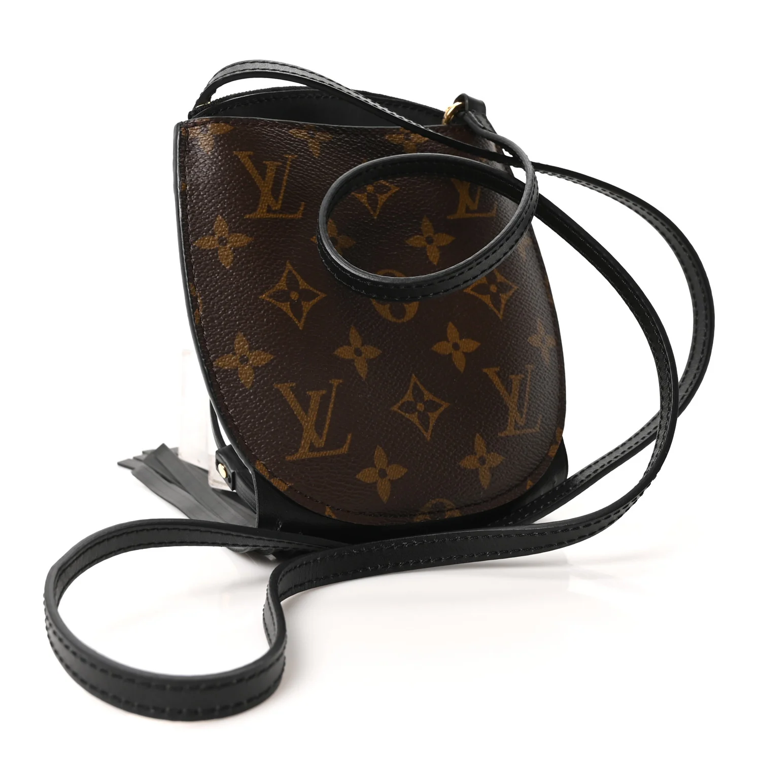 Monogram Fringed Mini Noe - Image 4