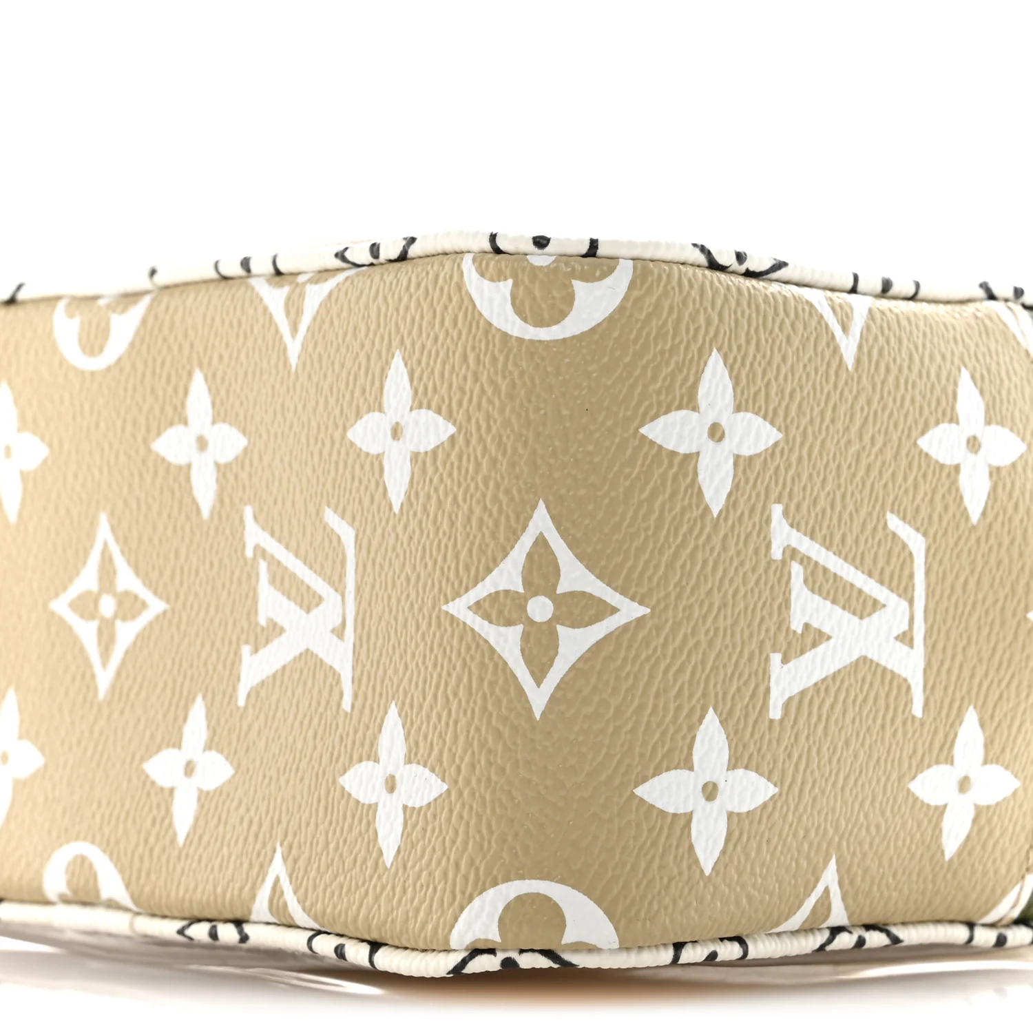 Monogram Giant Beach Pouch Kaki - Image 10