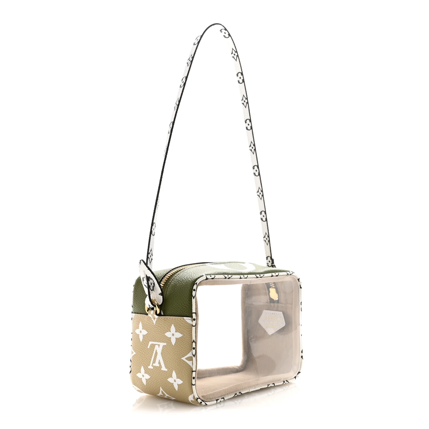 Monogram Giant Beach Pouch Kaki - Image 3