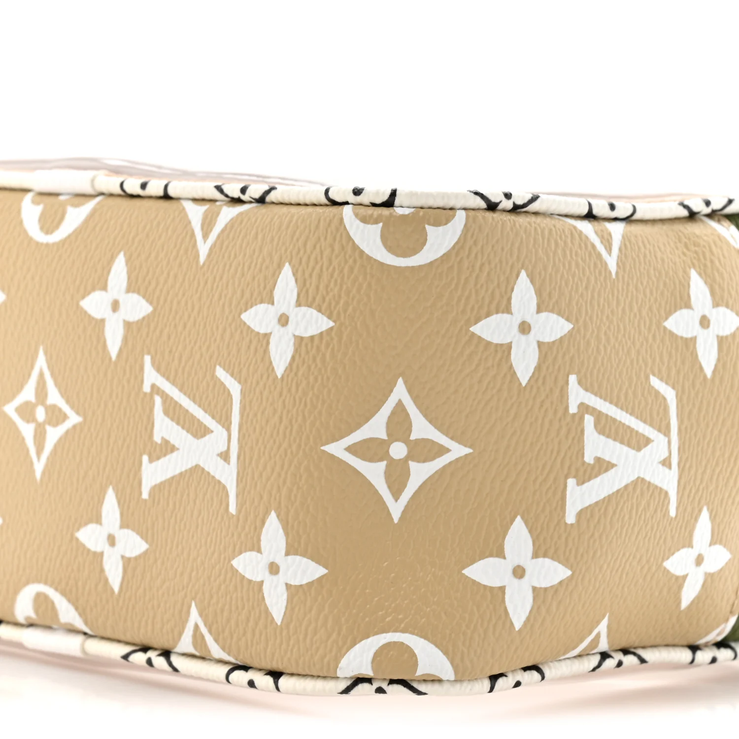 Monogram Giant Beach Pouch Kaki - Image 8