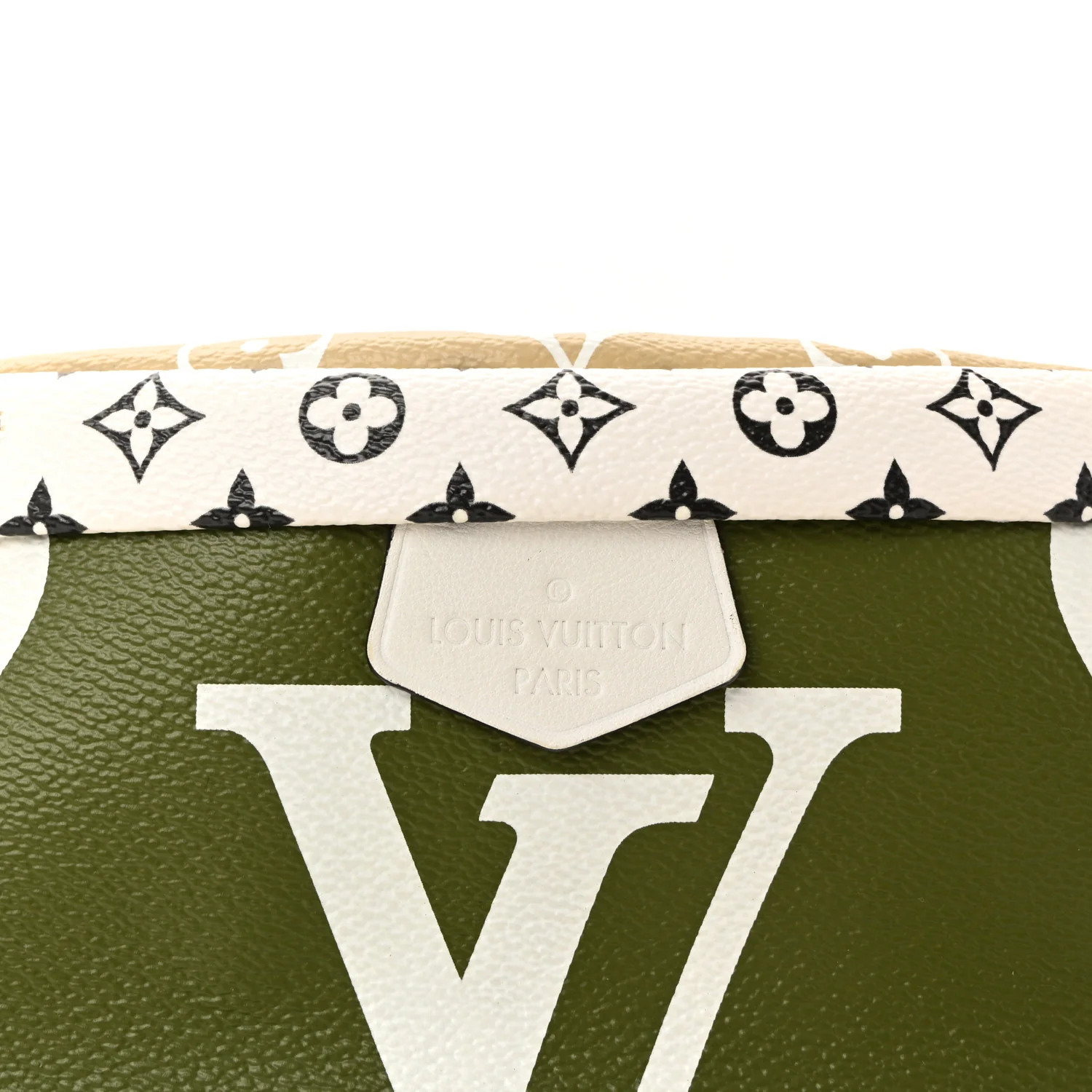 Monogram Giant Bumbag Kaki Beige - Image 7