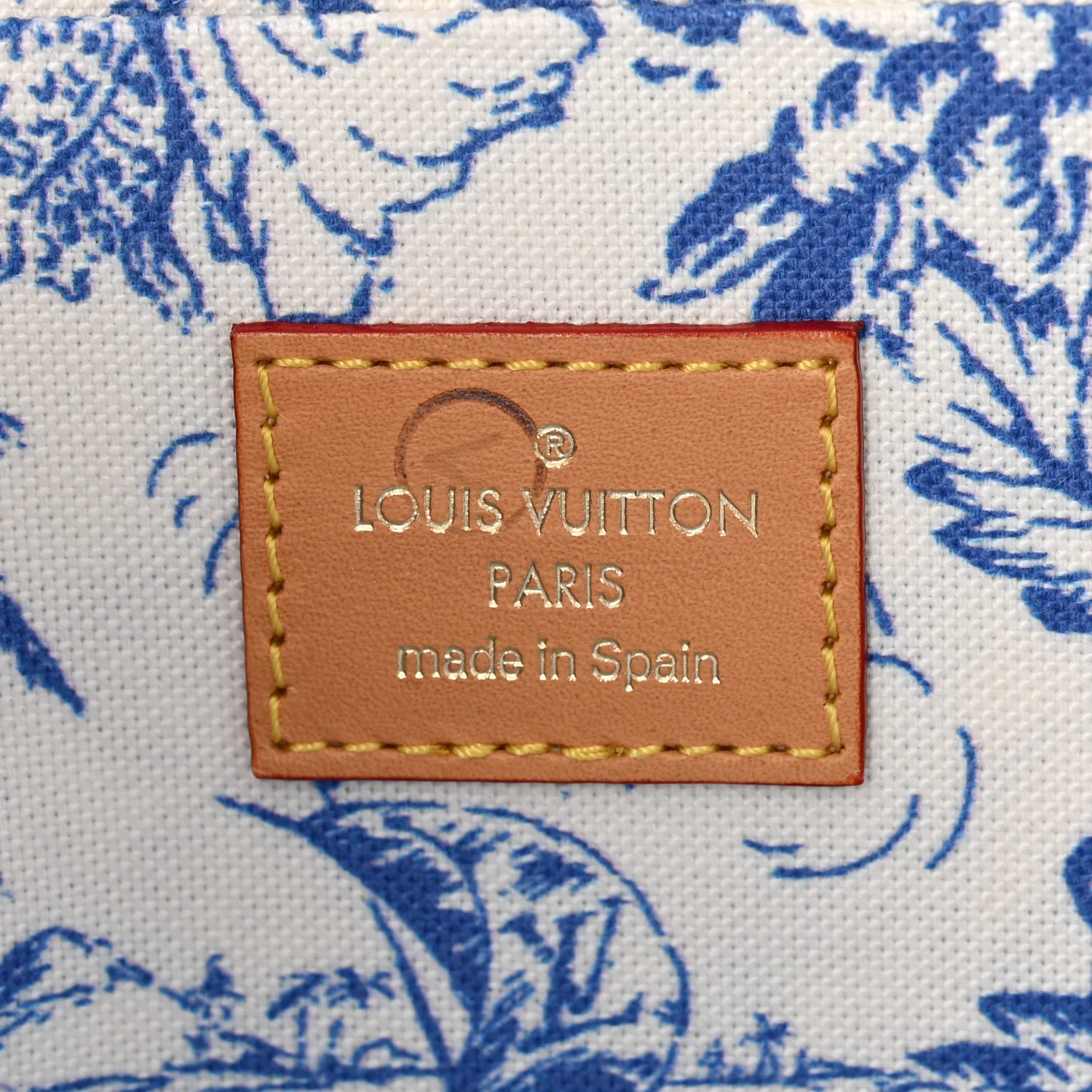 Monogram Giant By The Pool 2.0 Felicie Pochette Chain Wallet Lagoon Blue - Image 6