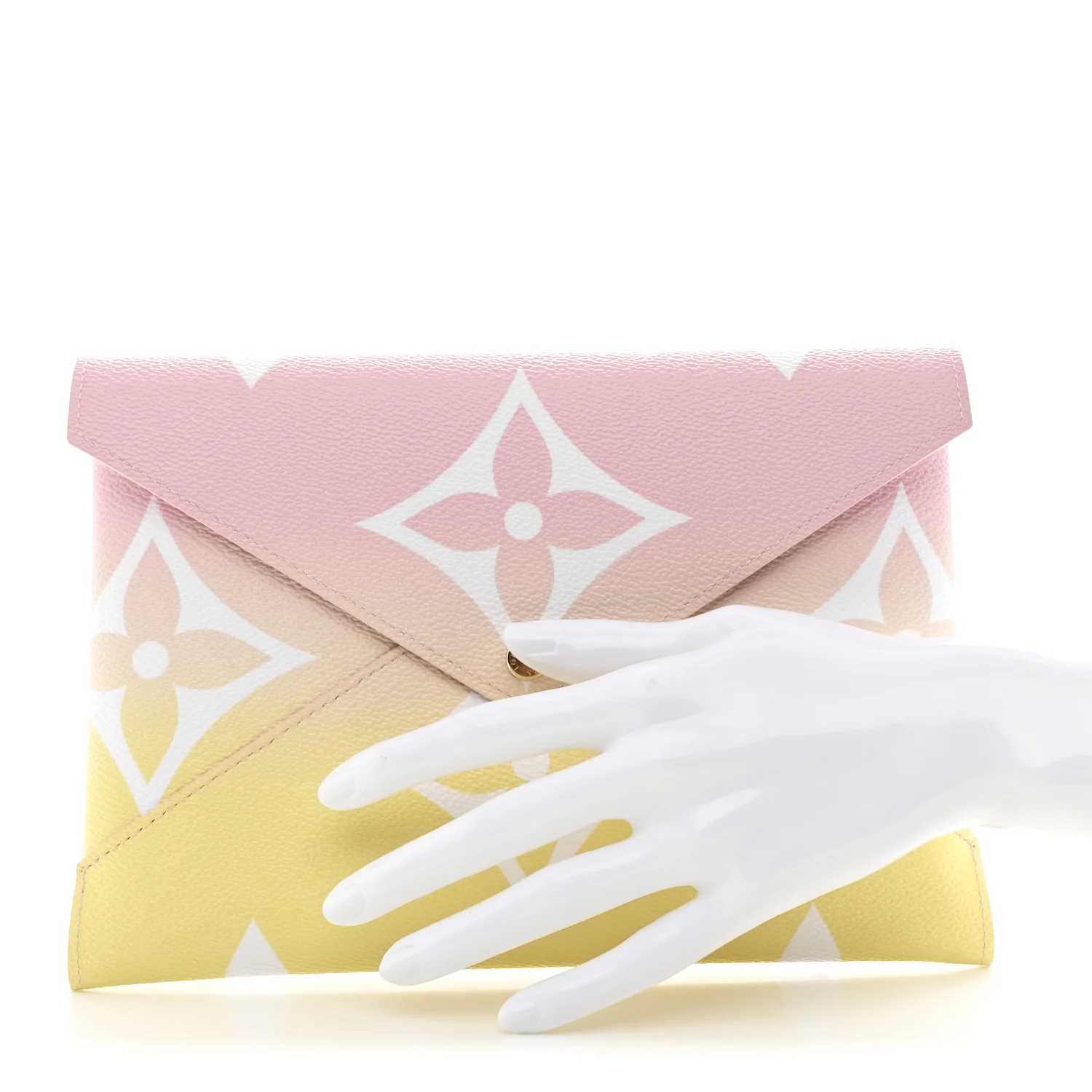 Monogram Giant By The Pool Large Kirigami Pochette Pink - Image 2