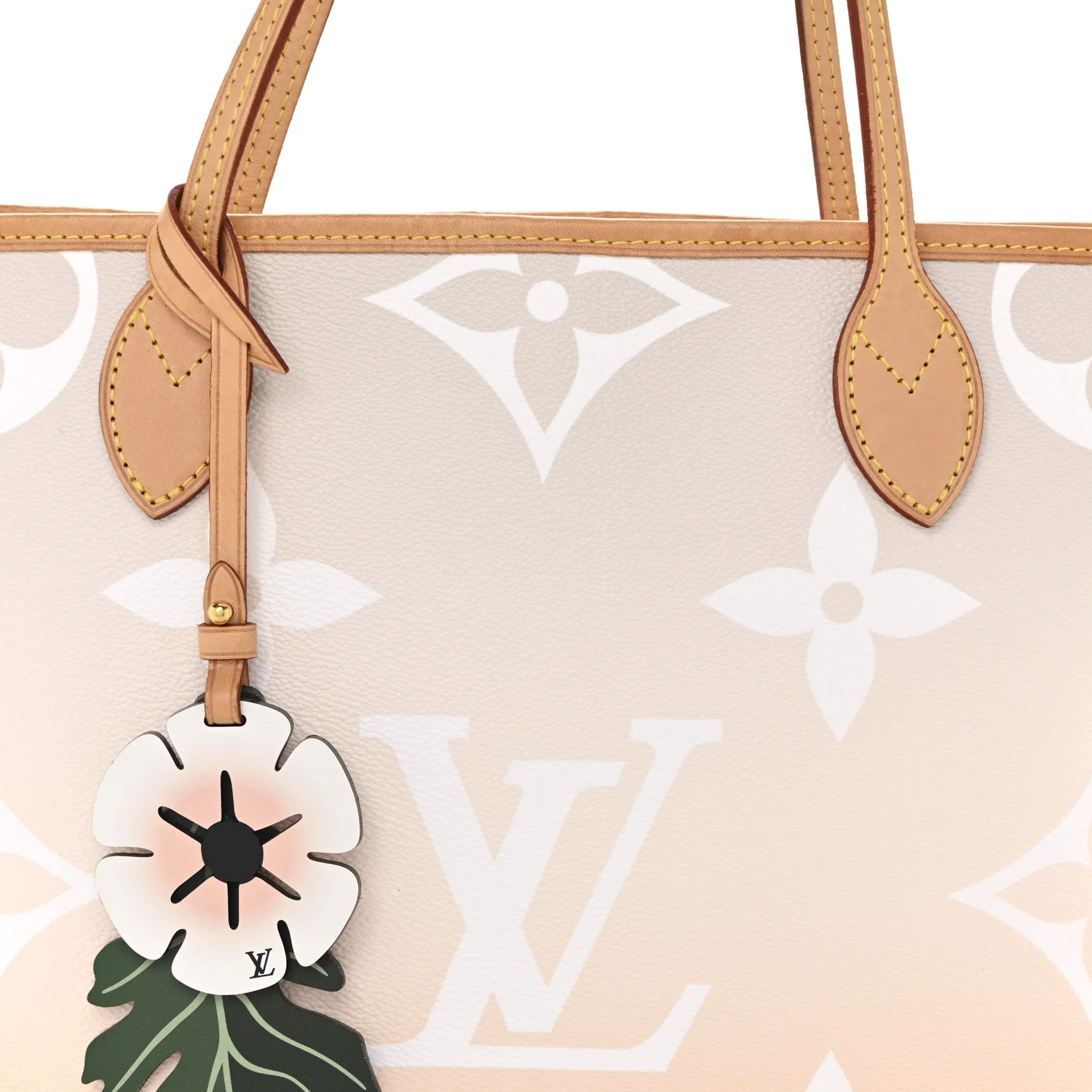 Monogram Giant By The Pool Neverfull MM Brume - Image 7