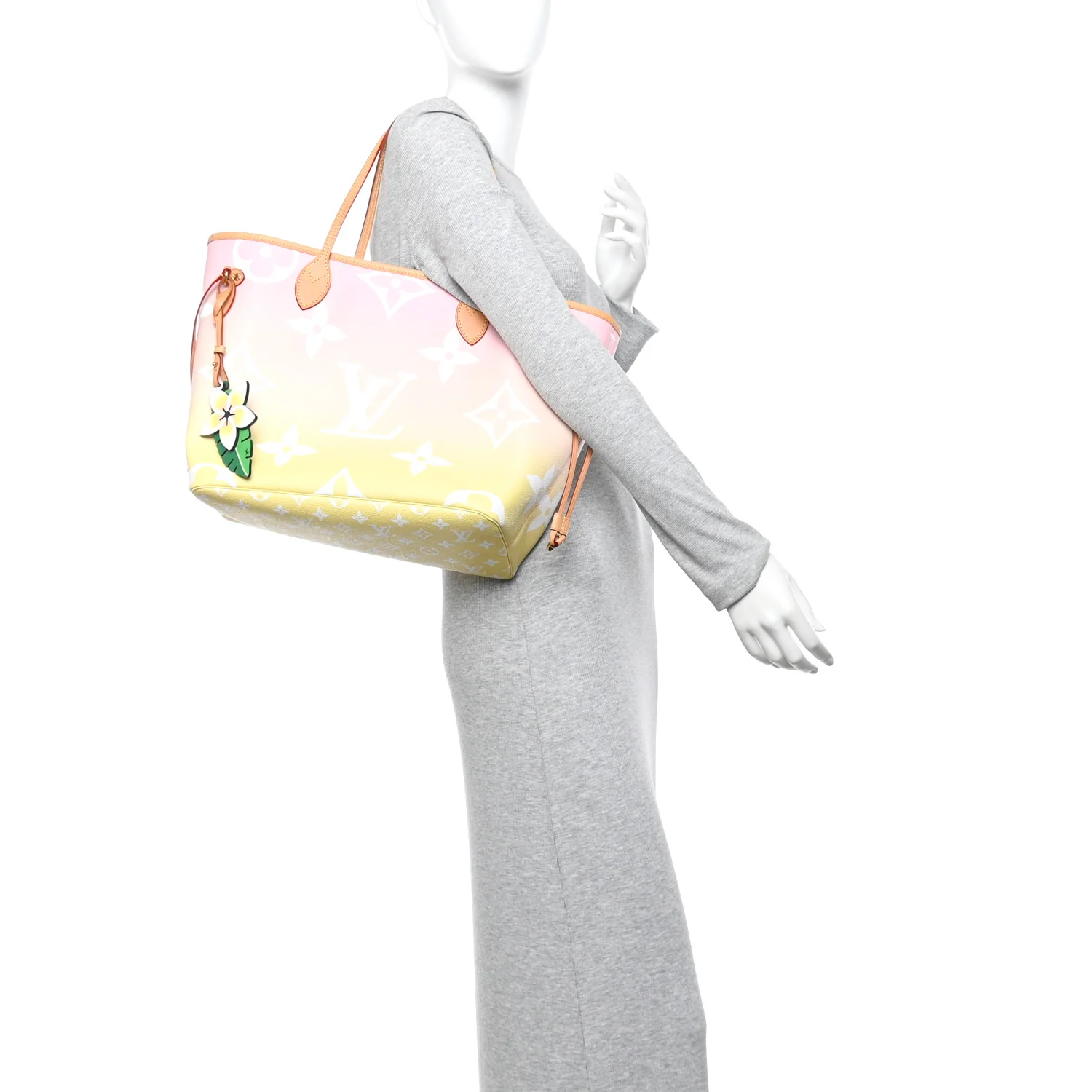 Monogram Giant By The Pool Neverfull MM Light Pink - Image 2