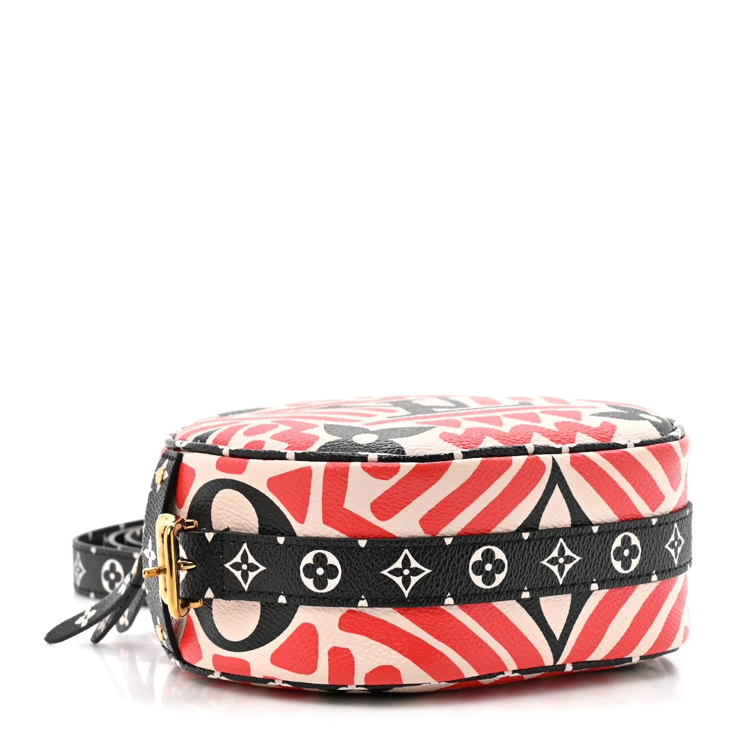 Monogram Giant Crafty Boite Chapeau Souple PM Creme Rouge Black - Image 4