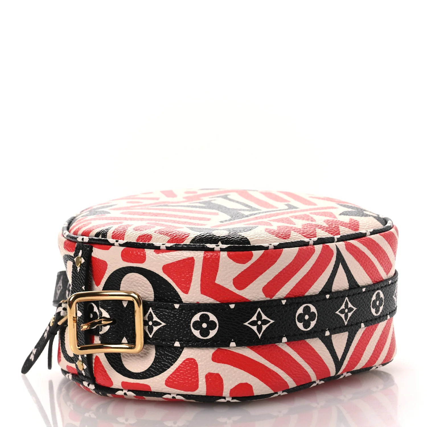 Monogram Giant Crafty Boite Chapeau Souple PM Creme Rouge Black - Image 5