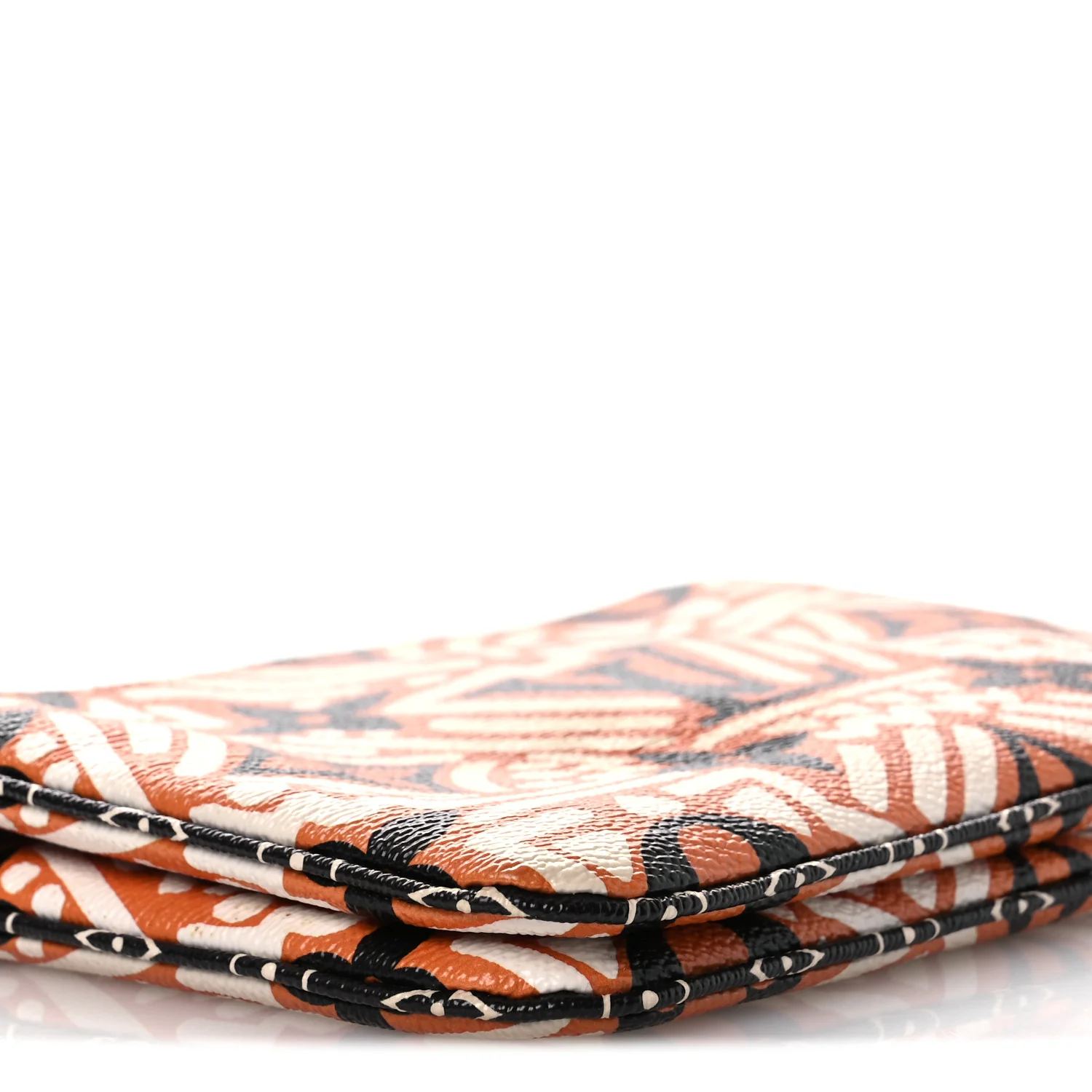 Monogram Giant Crafty Double Zip Pochette Creme Caramel - Image 9