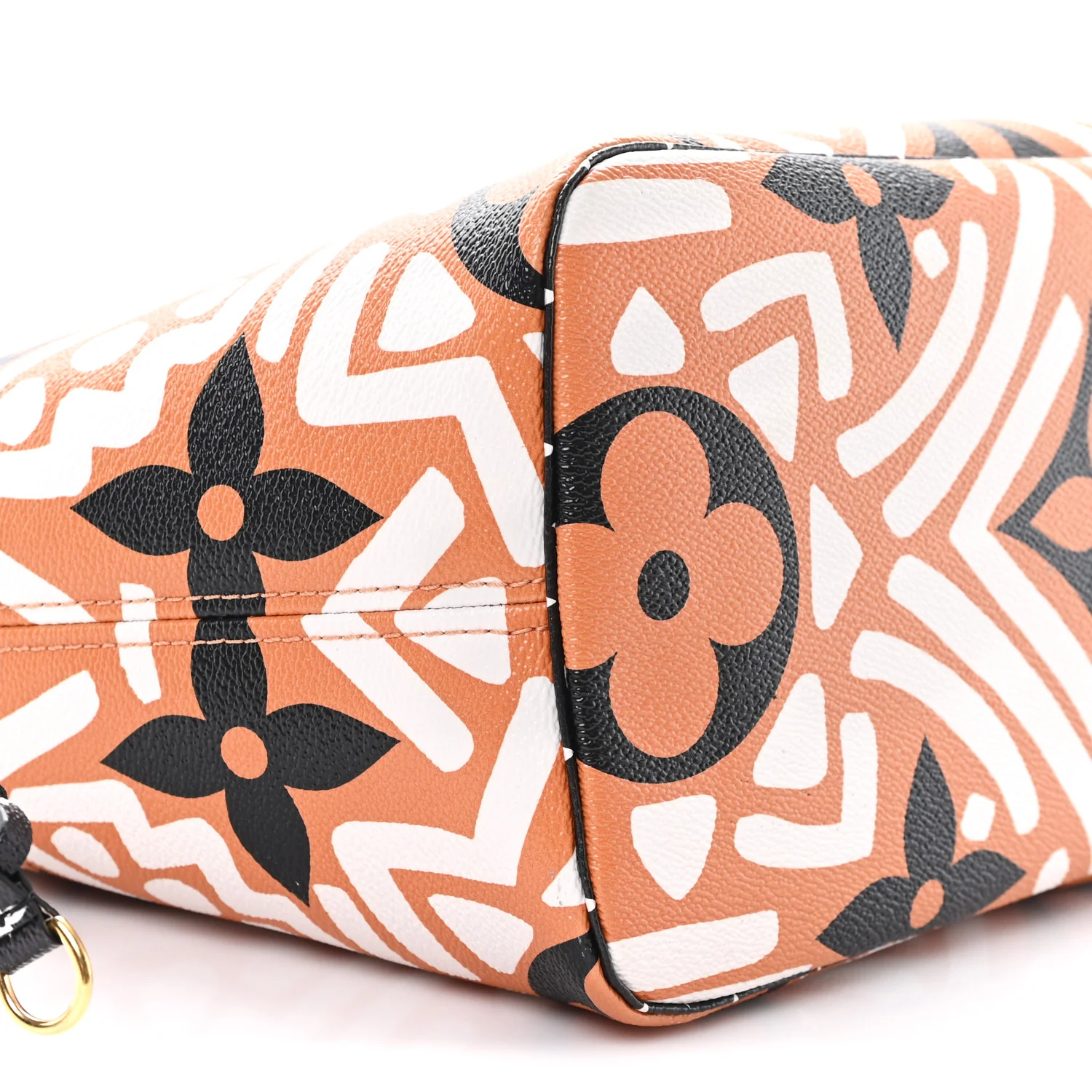 Monogram Giant Crafty Neverfull MM Creme Caramel - Image 10