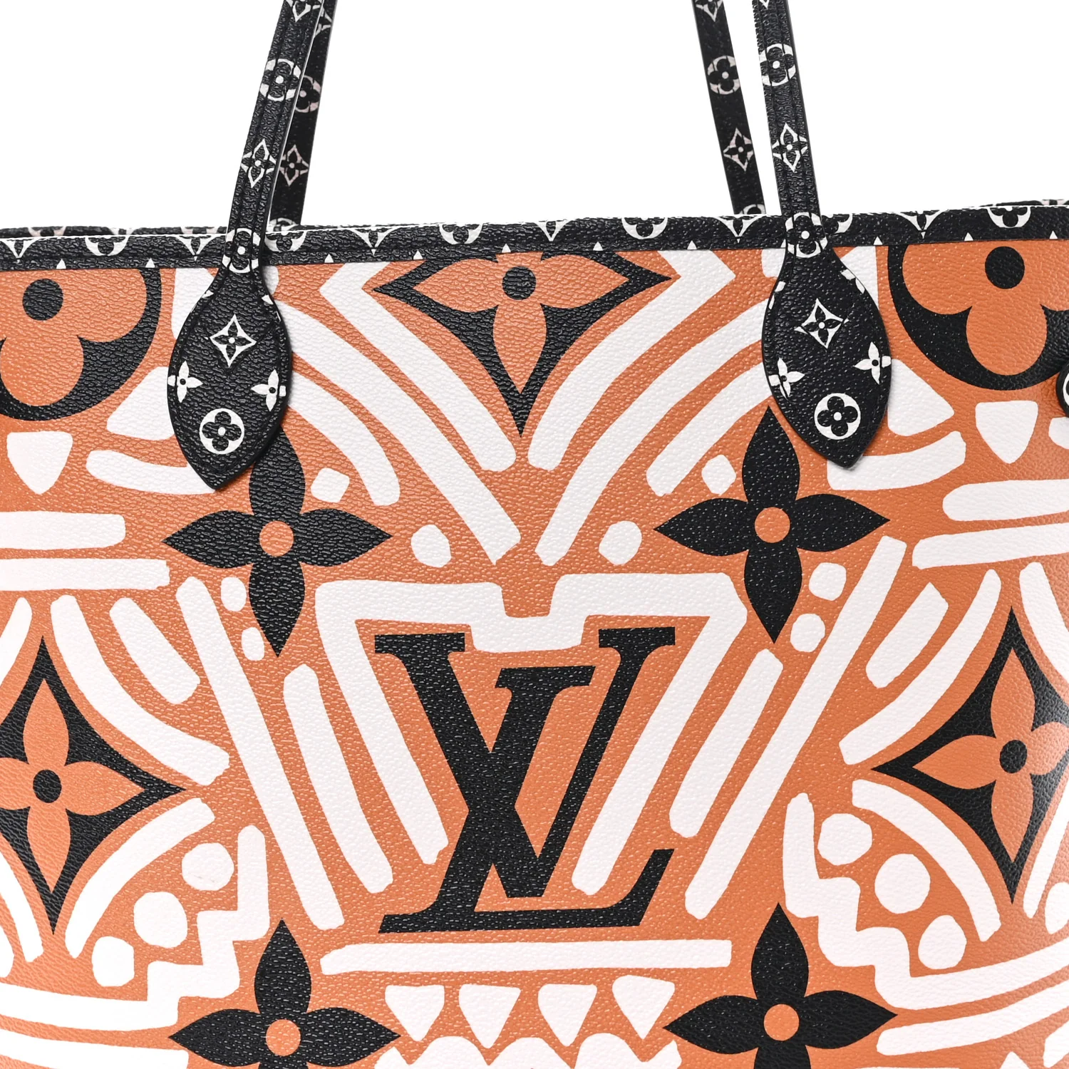Monogram Giant Crafty Neverfull MM Creme Caramel - Image 9