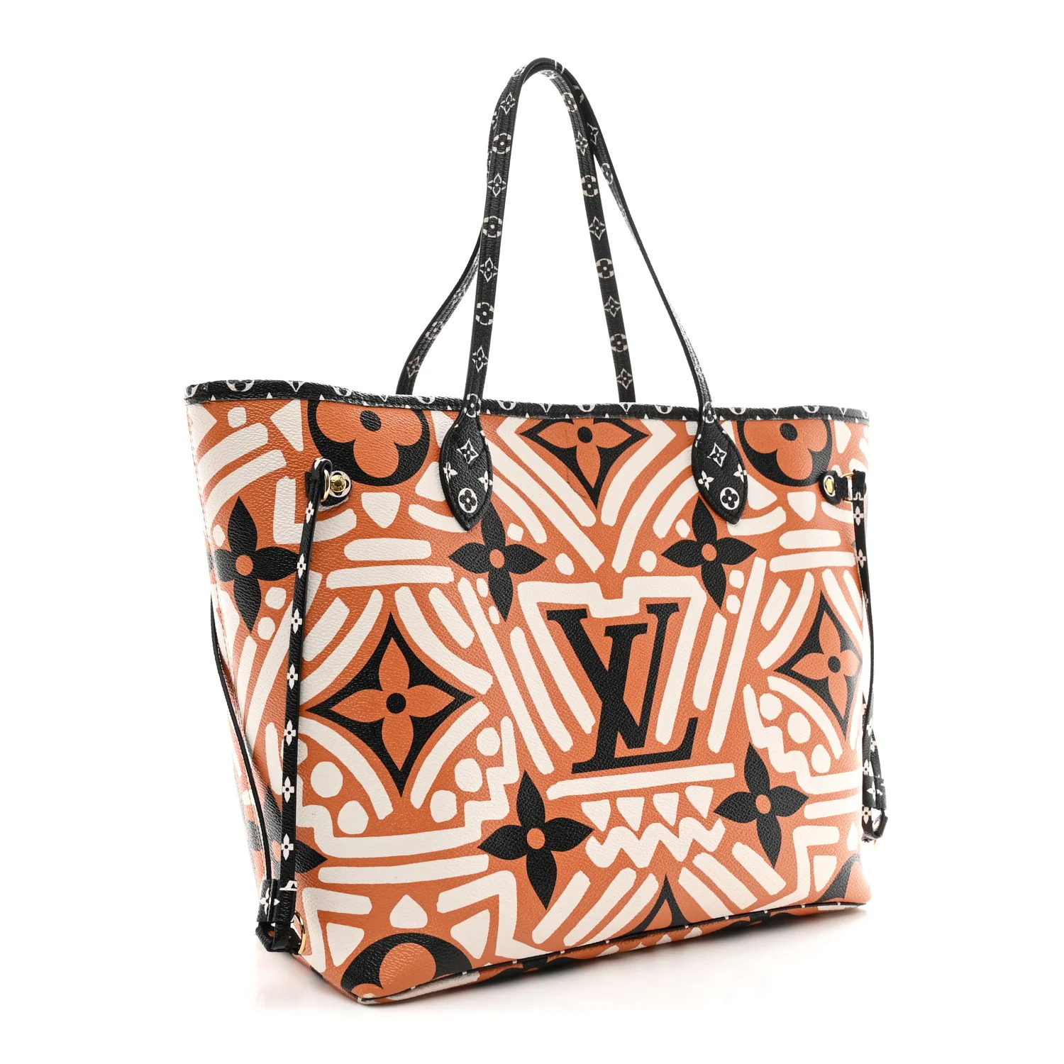 Monogram Giant Crafty Neverfull MM Creme Caramel - Image 3