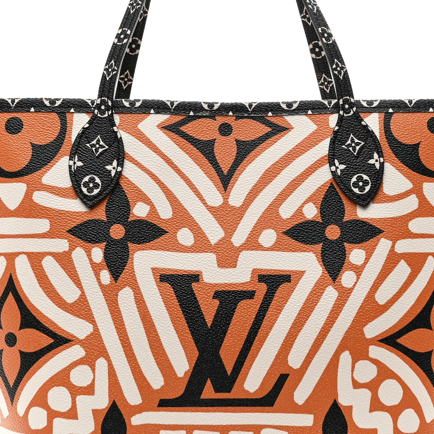 Monogram Giant Crafty Neverfull MM Creme Caramel - Image 7