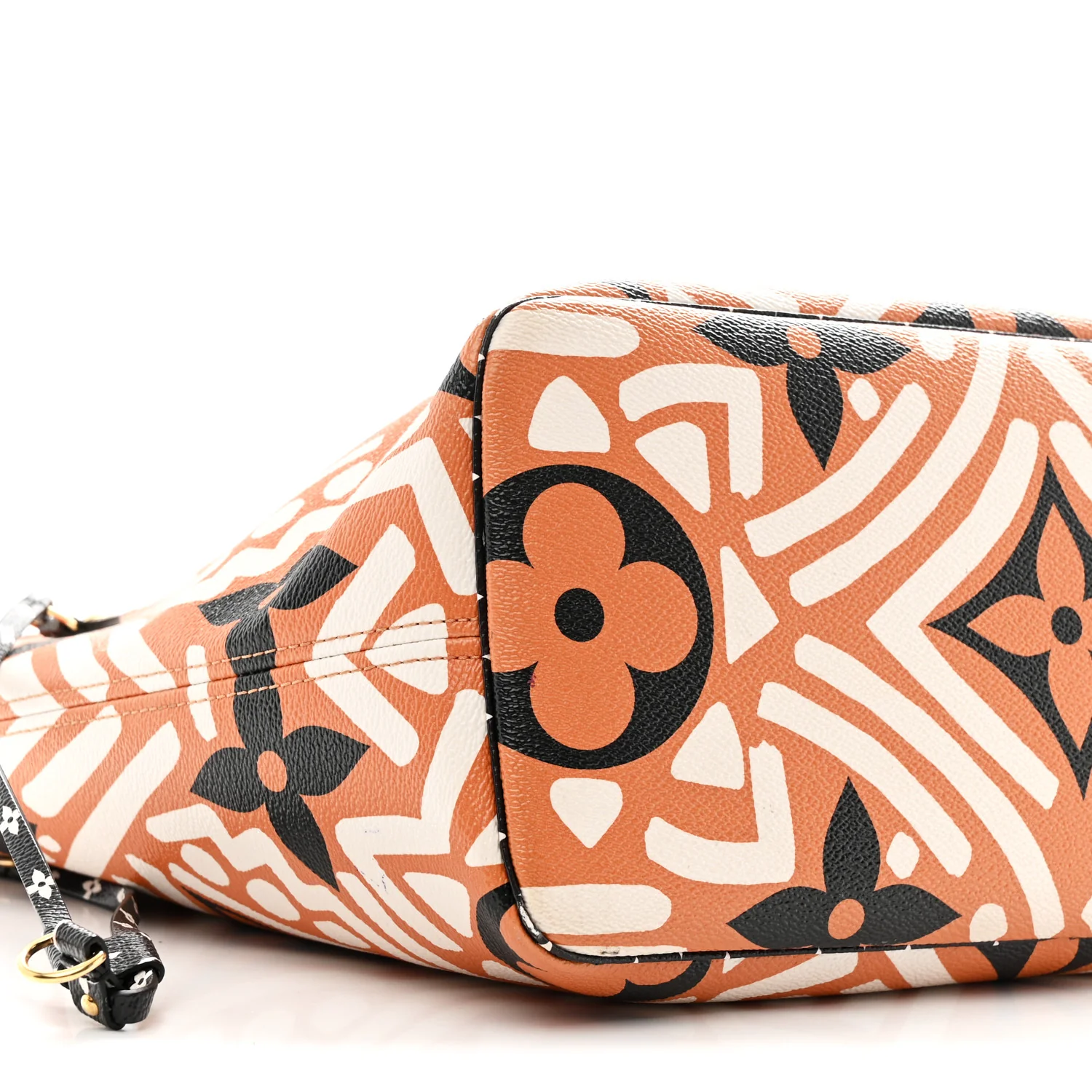 Monogram Giant Crafty Neverfull MM Creme Caramel - Image 8