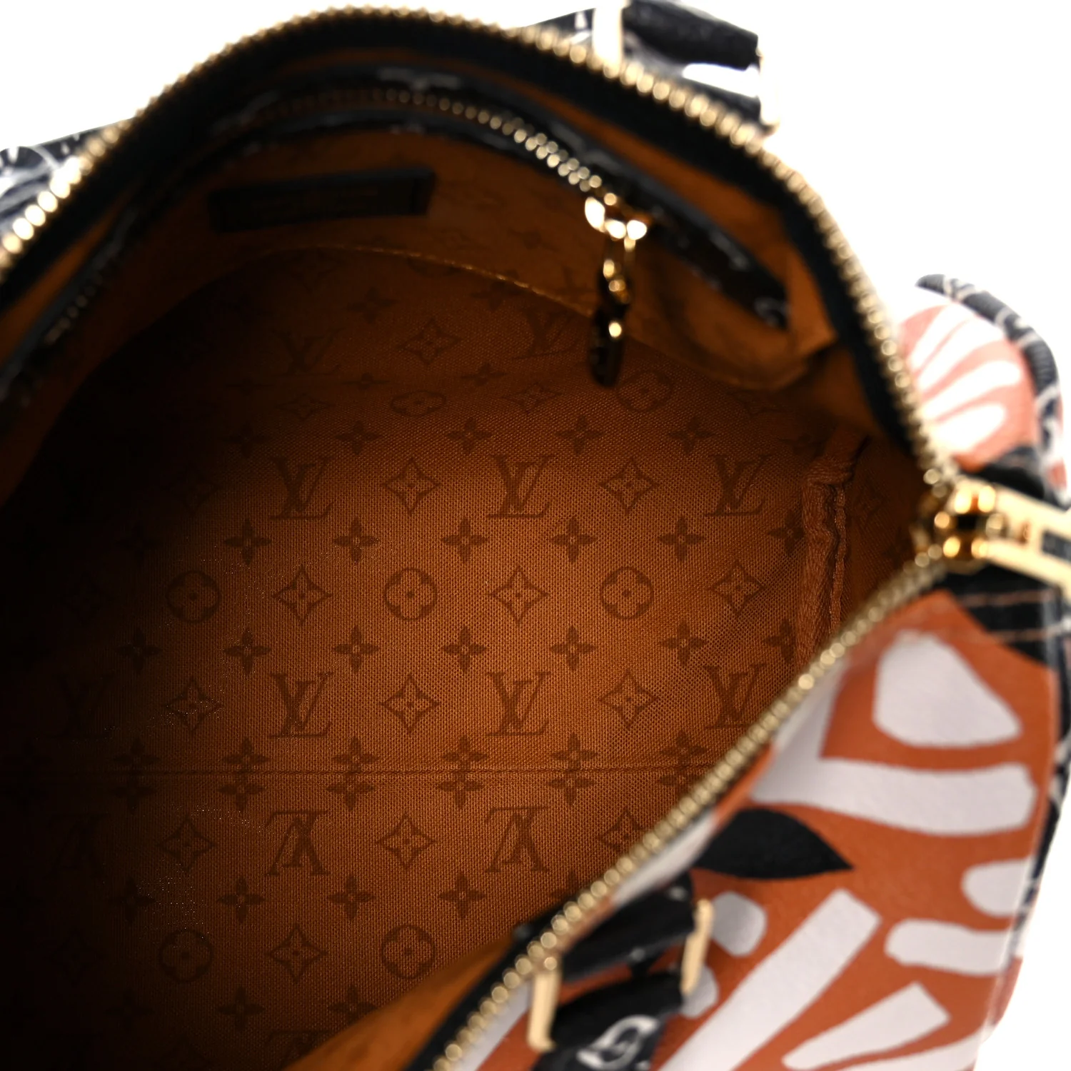 Monogram Giant Crafty Speedy Bandouliere 25 Creme Caramel - Image 5