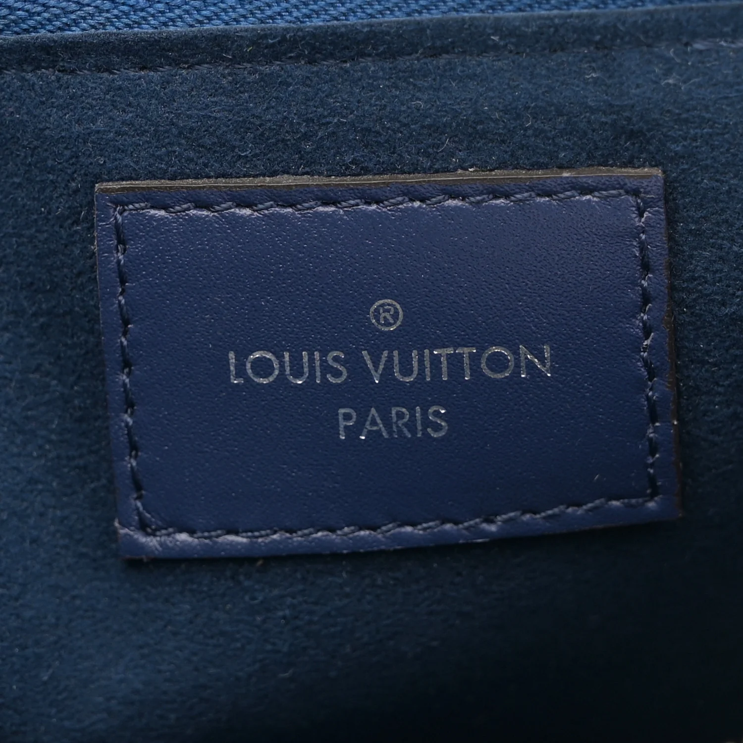 Monogram Giant Escale Double Zip Pochette Blue - Image 7