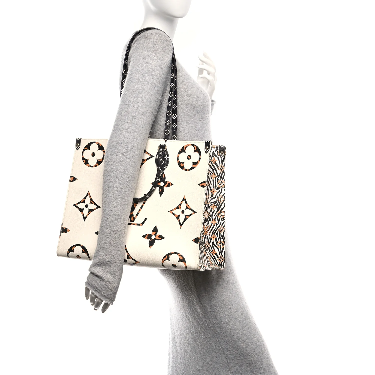 Monogram Giant Jungle Onthego GM Ivory - Image 2