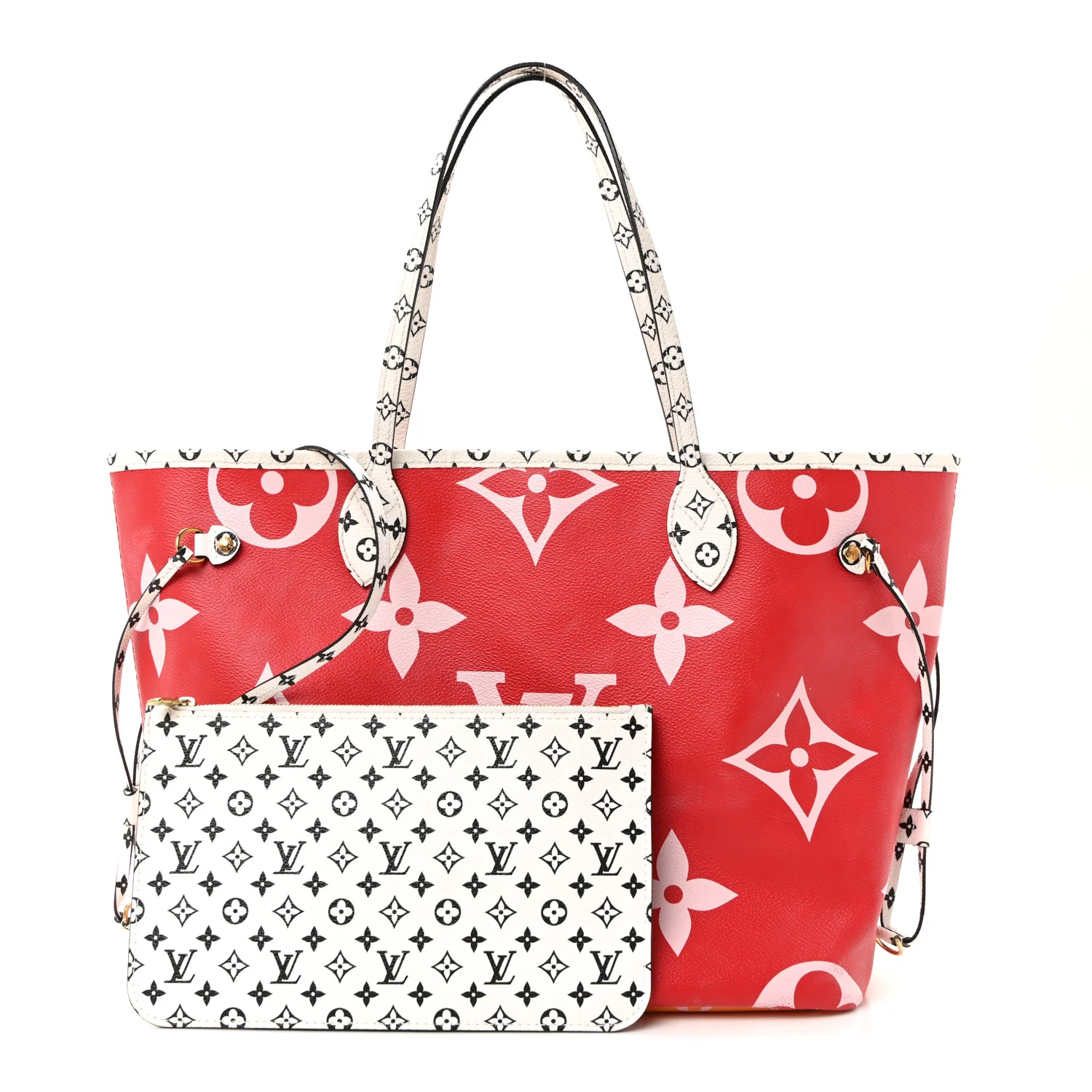 Monogram Giant Neverfull MM Rouge - Image 3