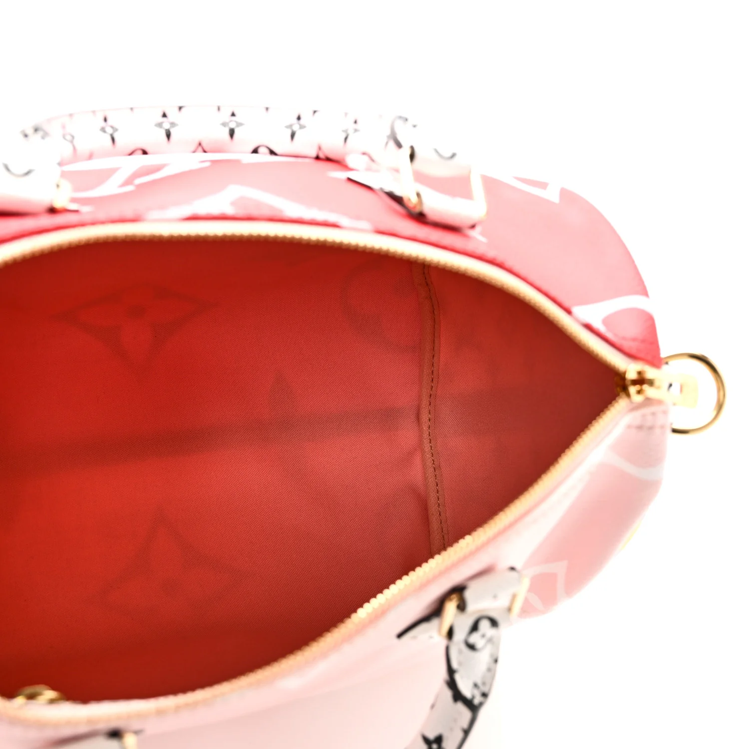 Monogram Giant Speedy Bandouliere 30 Rouge - Image 5