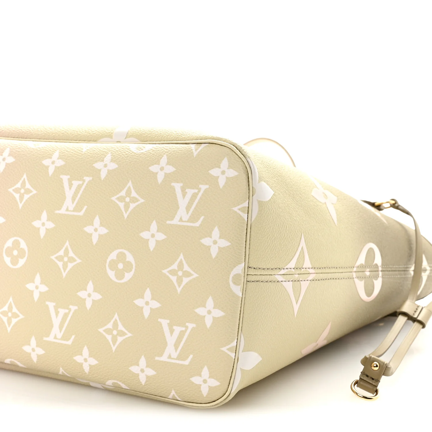 Monogram Giant Spring In The City Neverfull MM Sunset Kaki - Image 9
