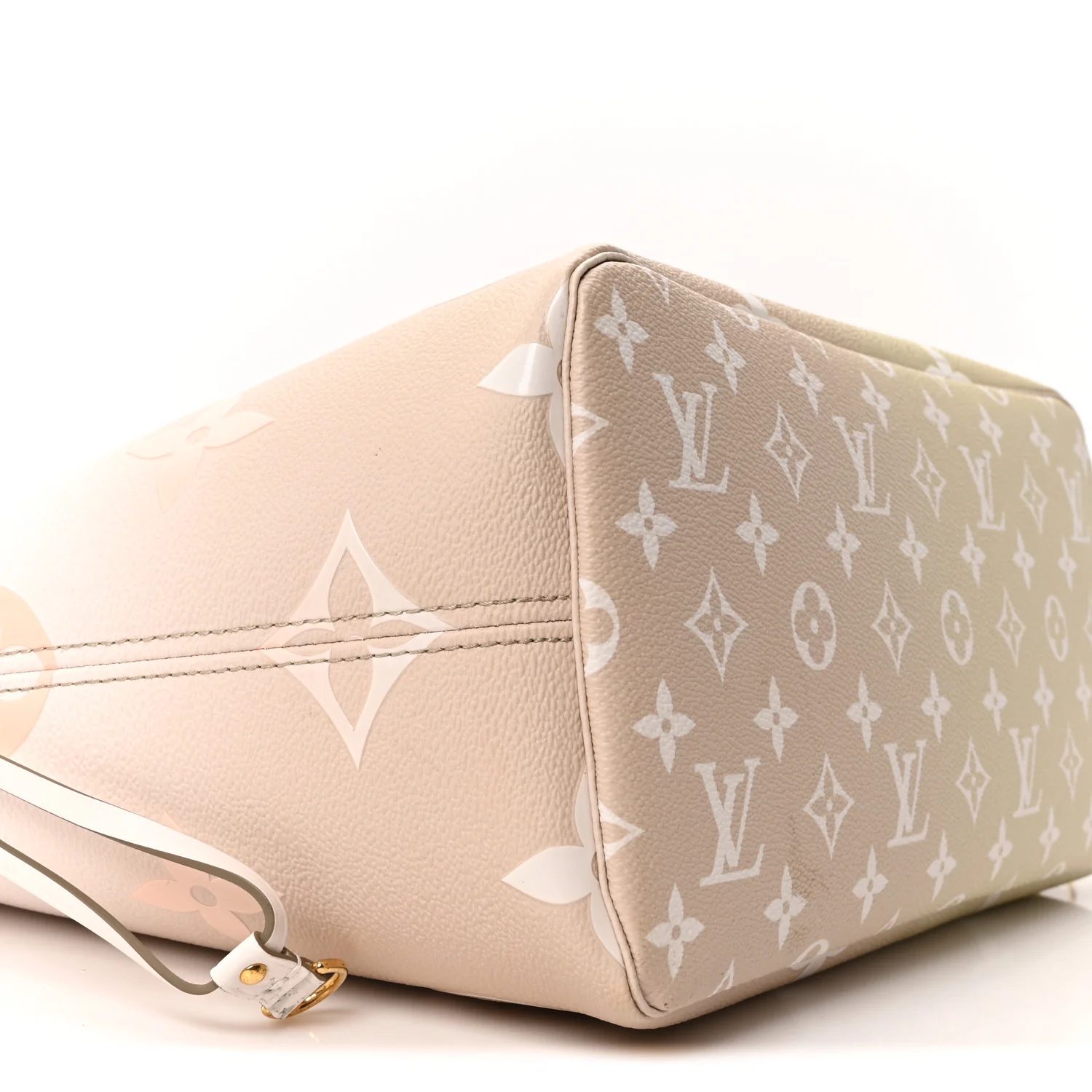 Monogram Giant Spring In The City Neverfull MM Sunset Kaki - Image 9