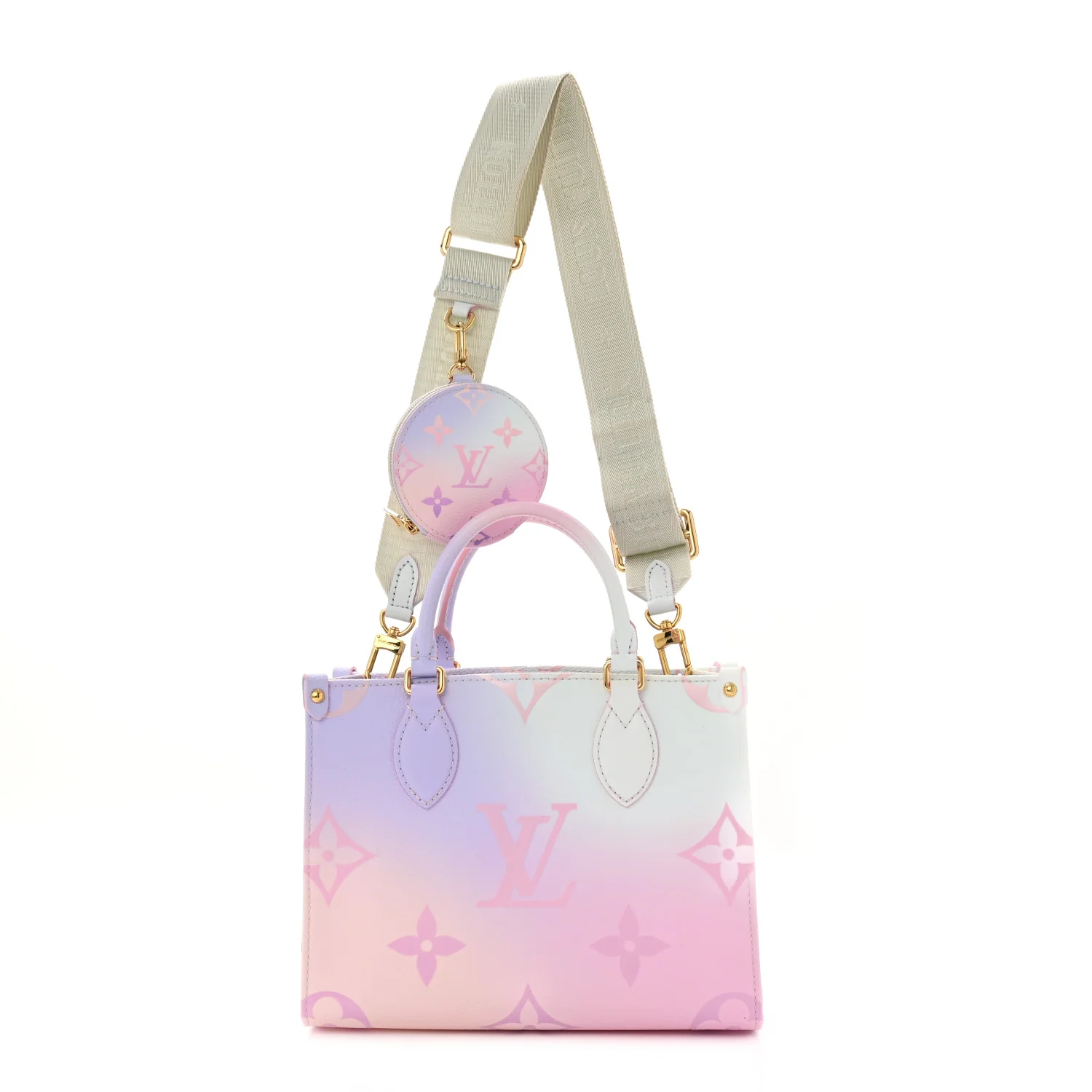 Monogram Giant Spring In The City Onthego PM Sunrise Pastel