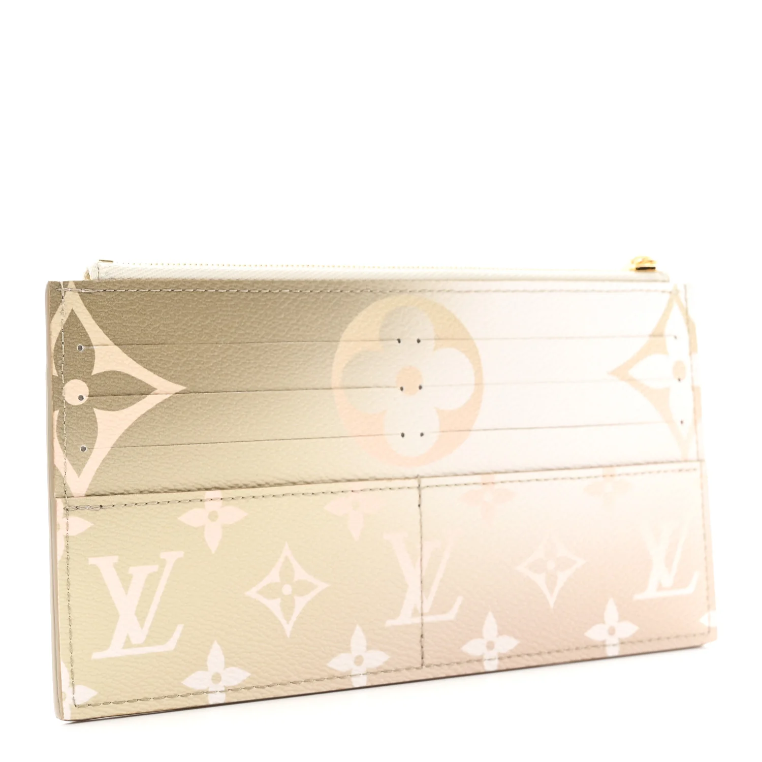 Monogram Giant Spring In The City Slim Purse Sunset Kaki - Image 3