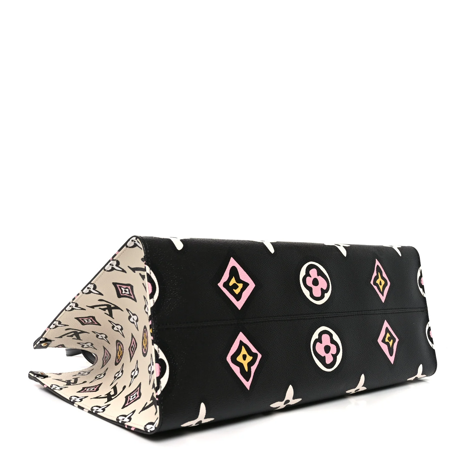 Monogram Giant Wild At Heart Onthego GM Black - Image 4