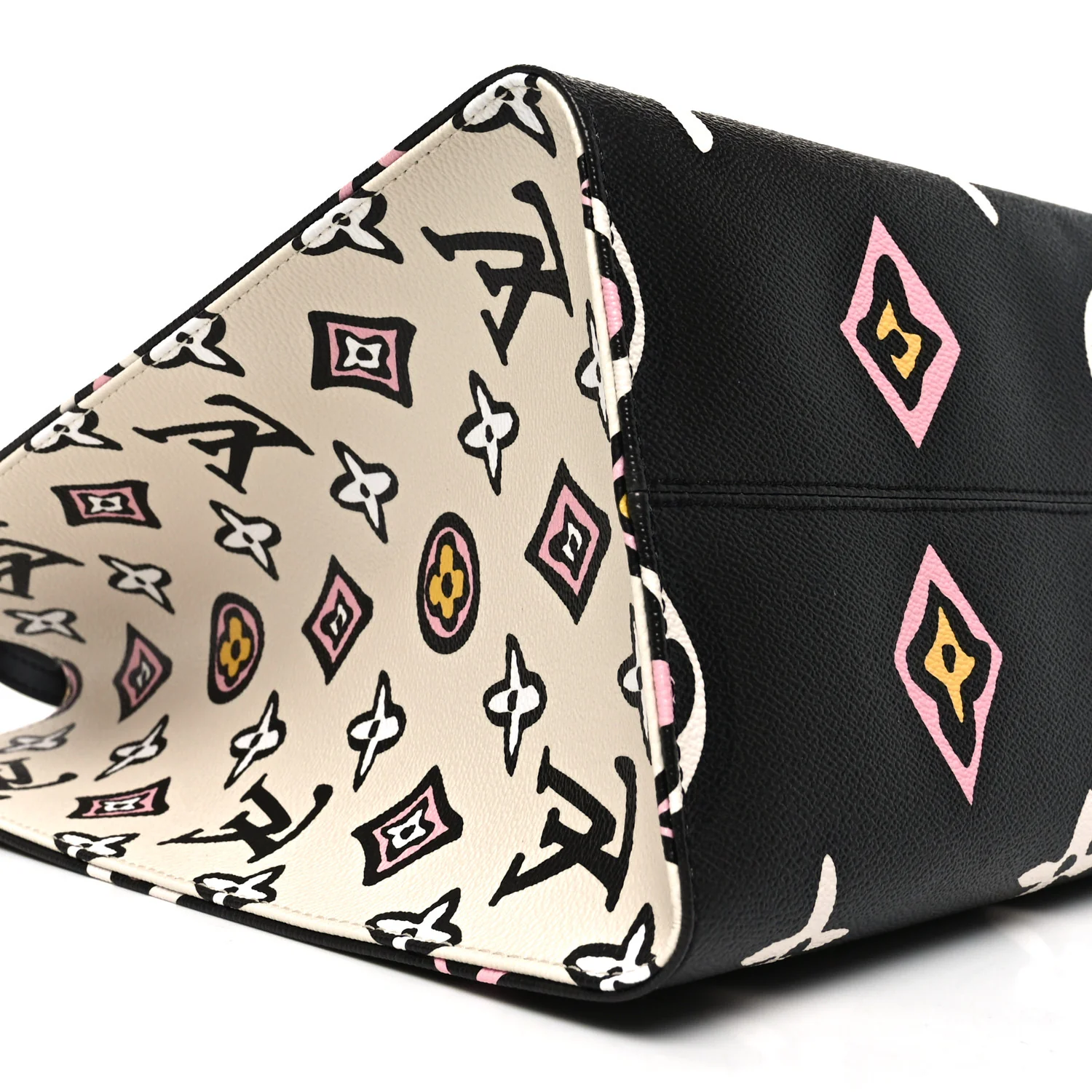 Monogram Giant Wild At Heart Onthego GM Black - Image 8