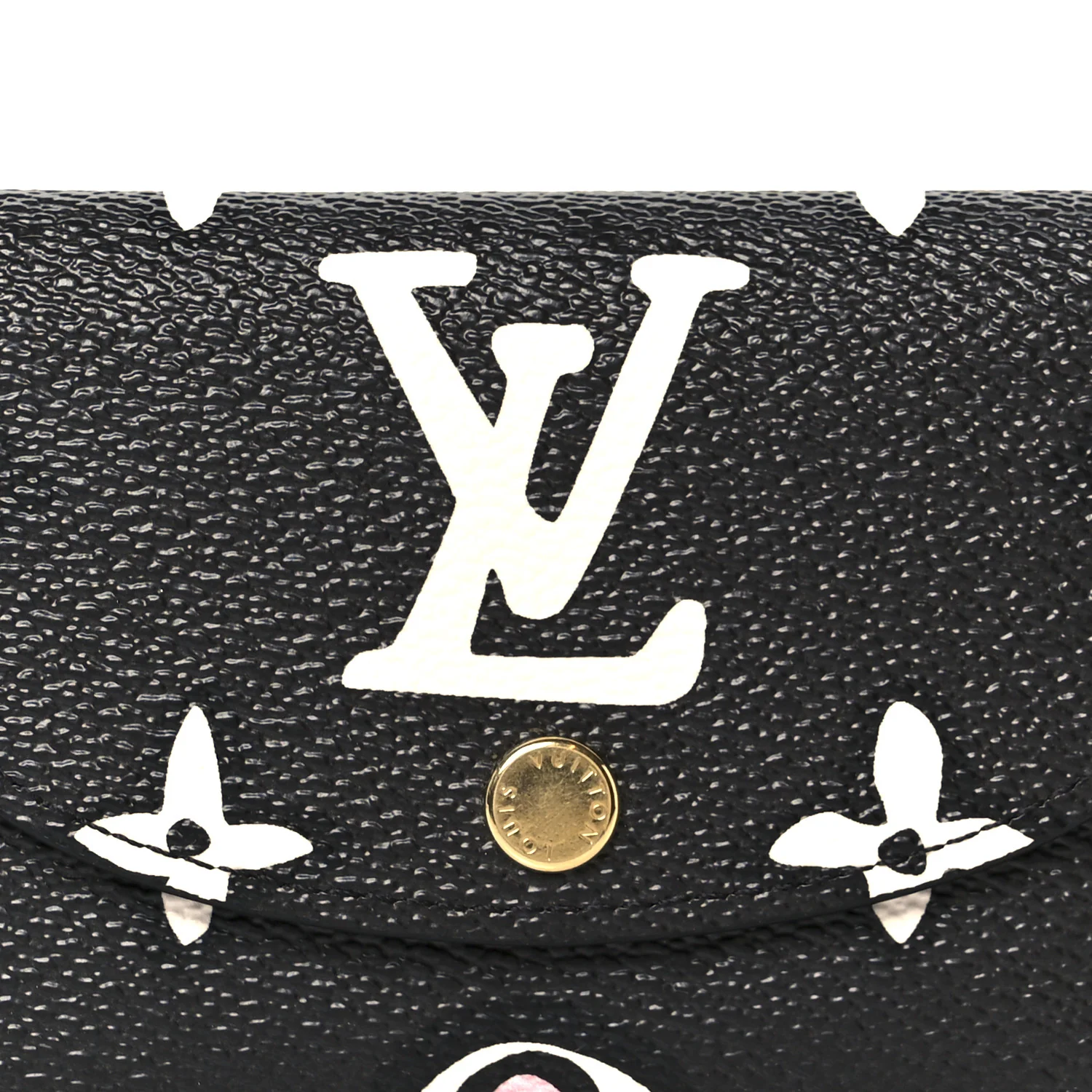 Monogram Giant Wild At Heart Rosalie Coin Purse Black - Image 7