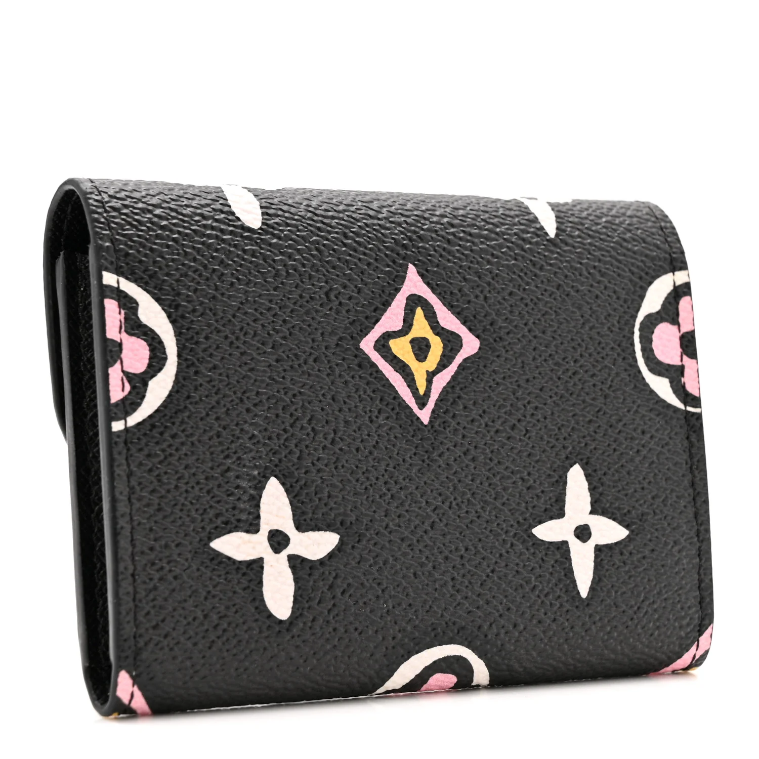 Monogram Giant Wild At Heart Rosalie Coin Purse Black - Image 3