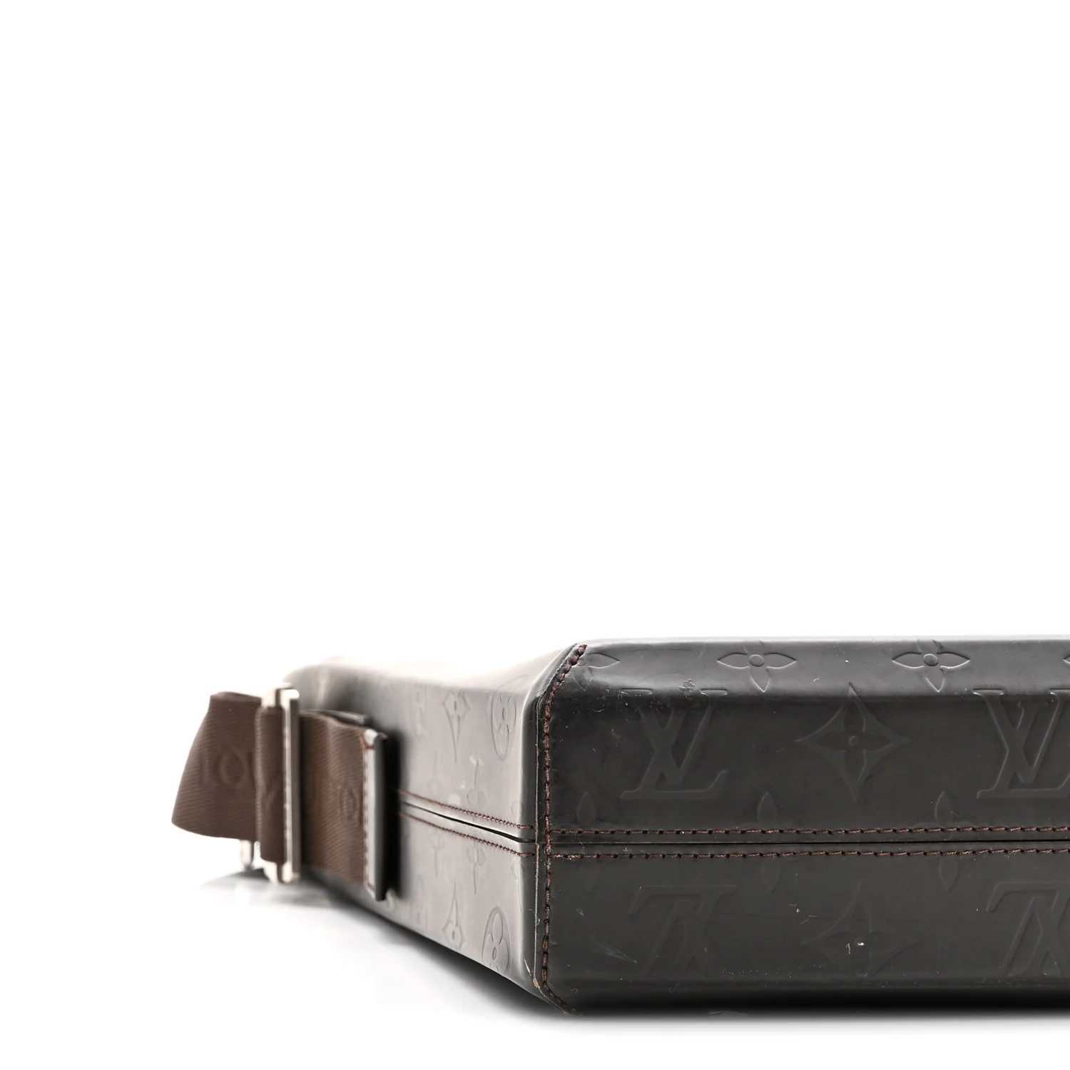 Monogram Glace Steve Messenger Bag Cafe - Image 8