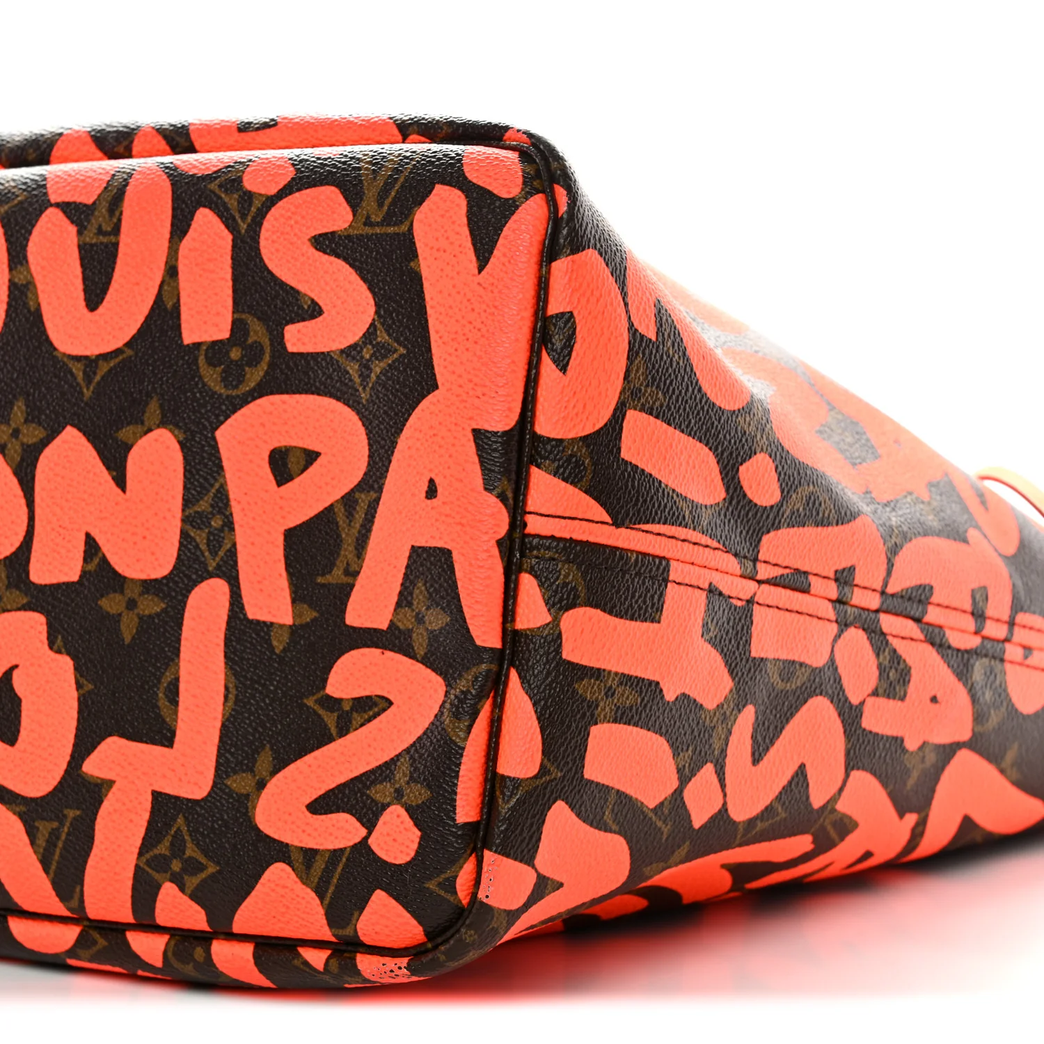 Monogram Graffiti Neverfull GM Orange - Image 10