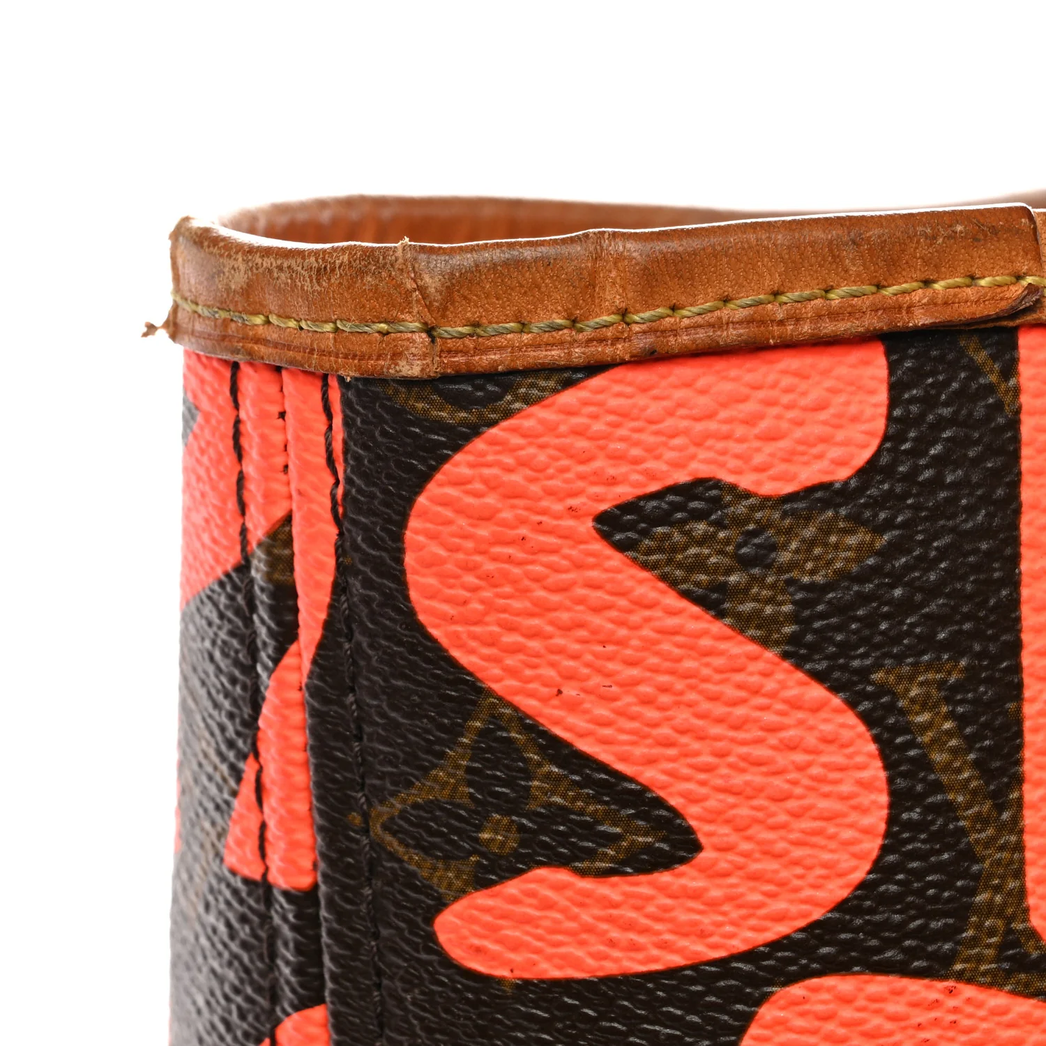 Monogram Graffiti Neverfull GM Orange - Image 12