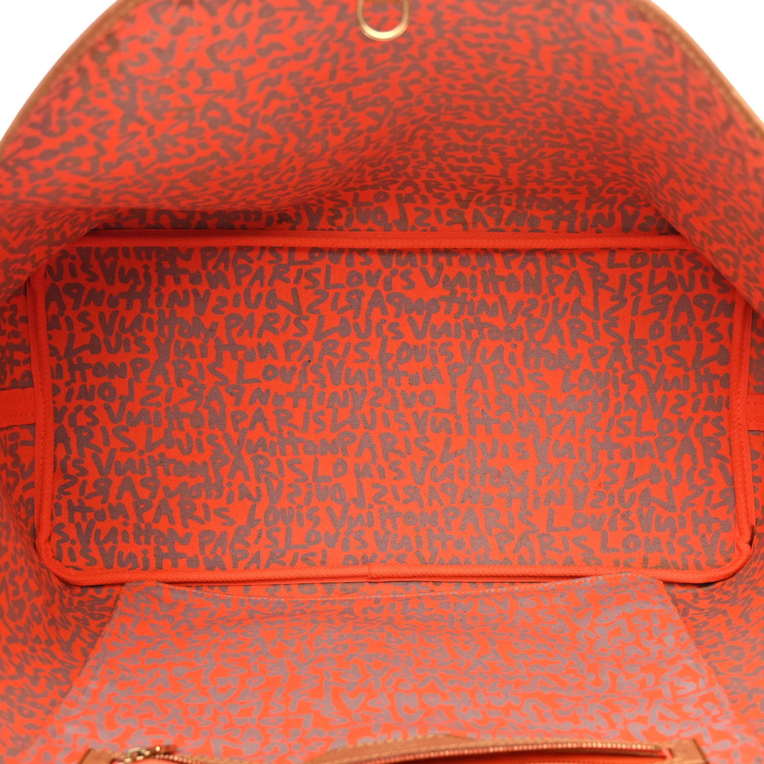Monogram Graffiti Neverfull GM Orange - Image 5