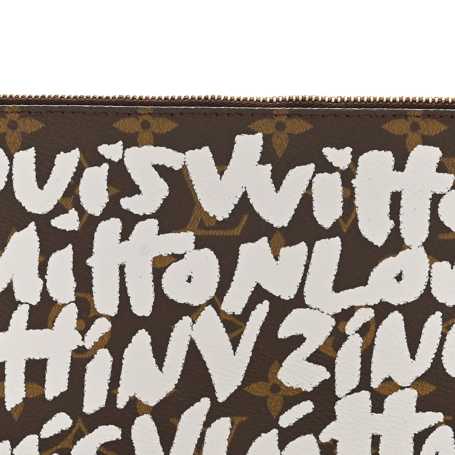 Monogram Graffiti Pochette Accessories Silver - Image 22