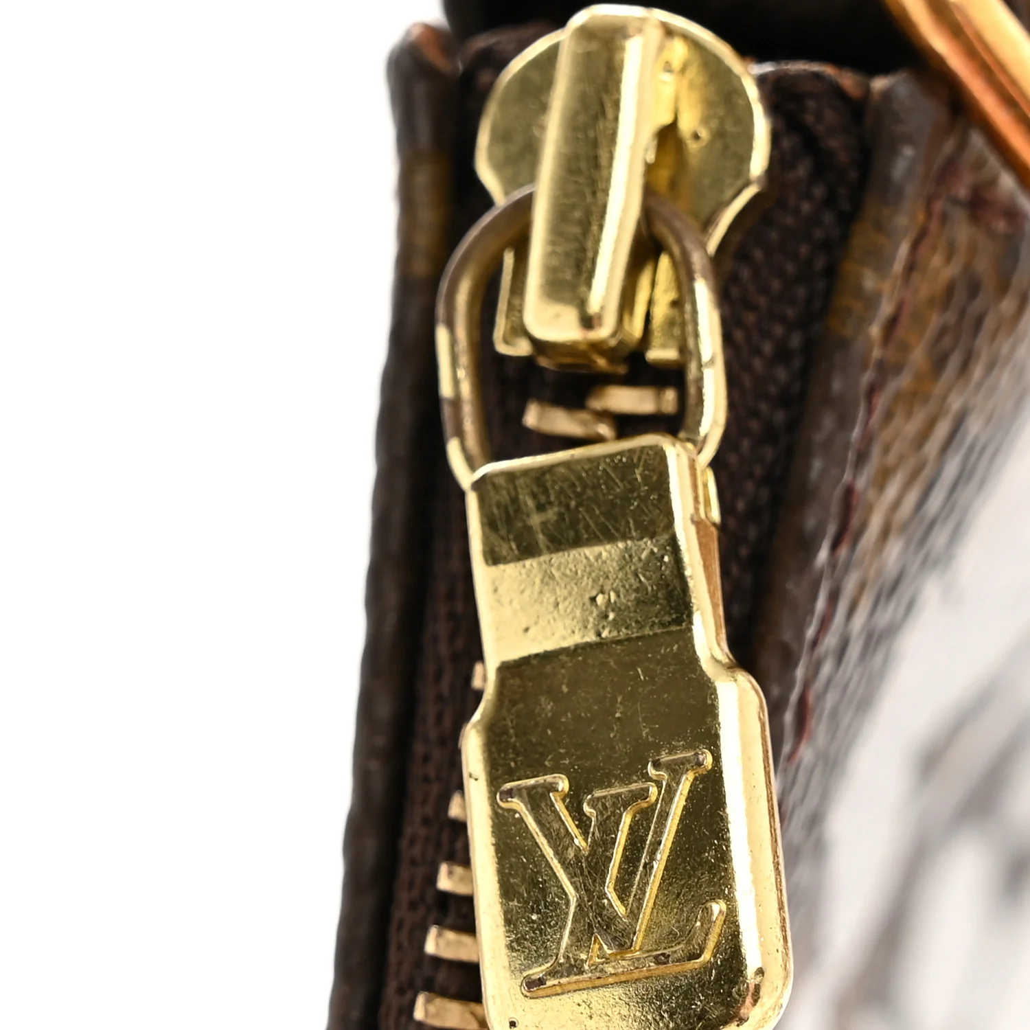 Monogram Graffiti Pochette Accessories Silver - Image 30