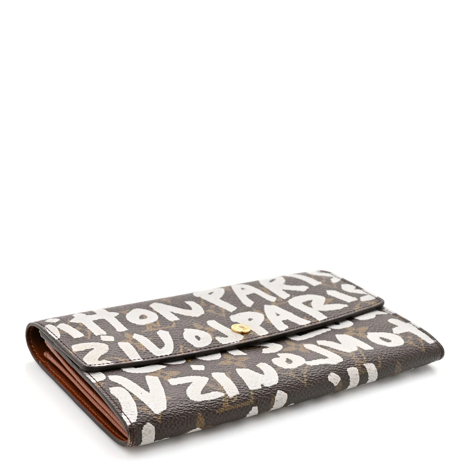 Monogram Graffiti Porte-Monnaie Wallet Silver - Image 4