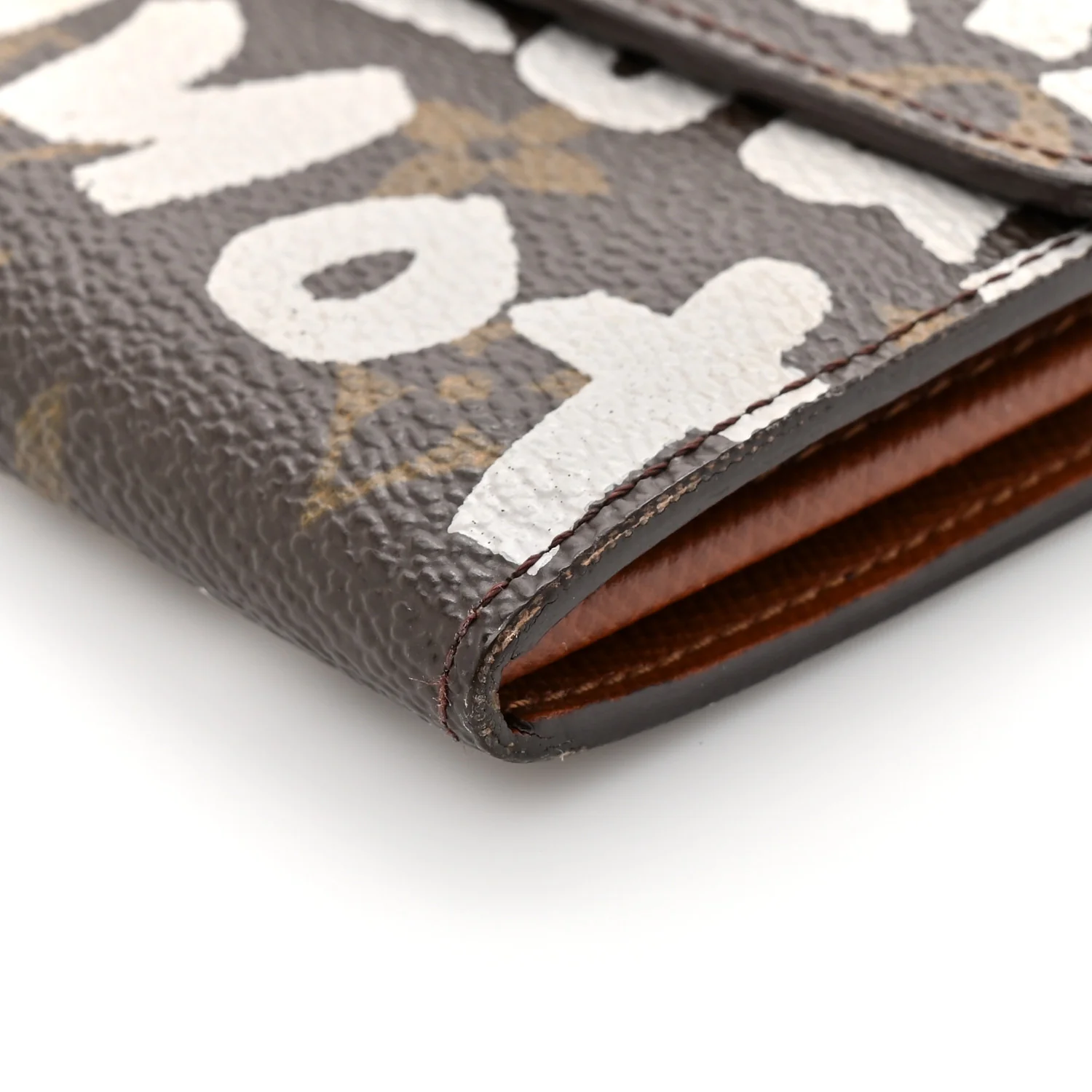 Monogram Graffiti Porte-Monnaie Wallet Silver - Image 9