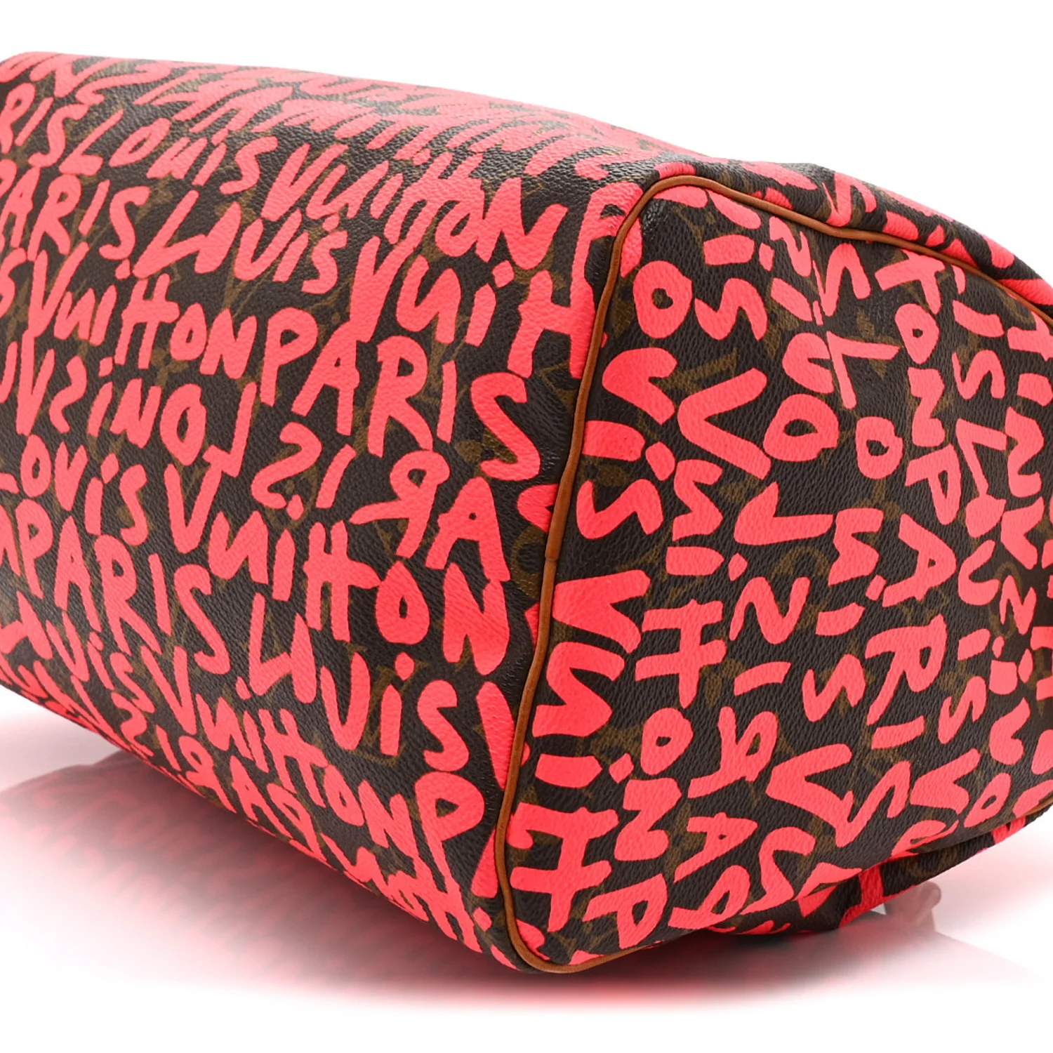 Monogram Graffiti Speedy 30 Fuchsia - Image 10