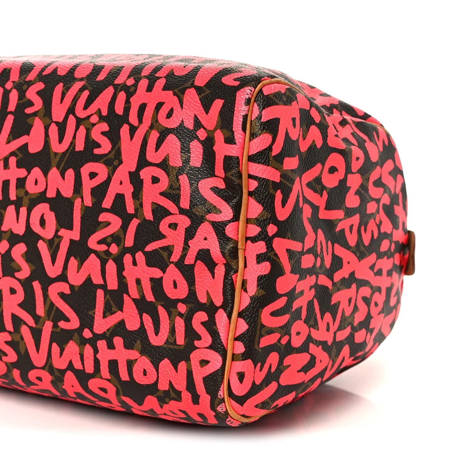 Monogram Graffiti Speedy 30 Fuchsia - Image 10