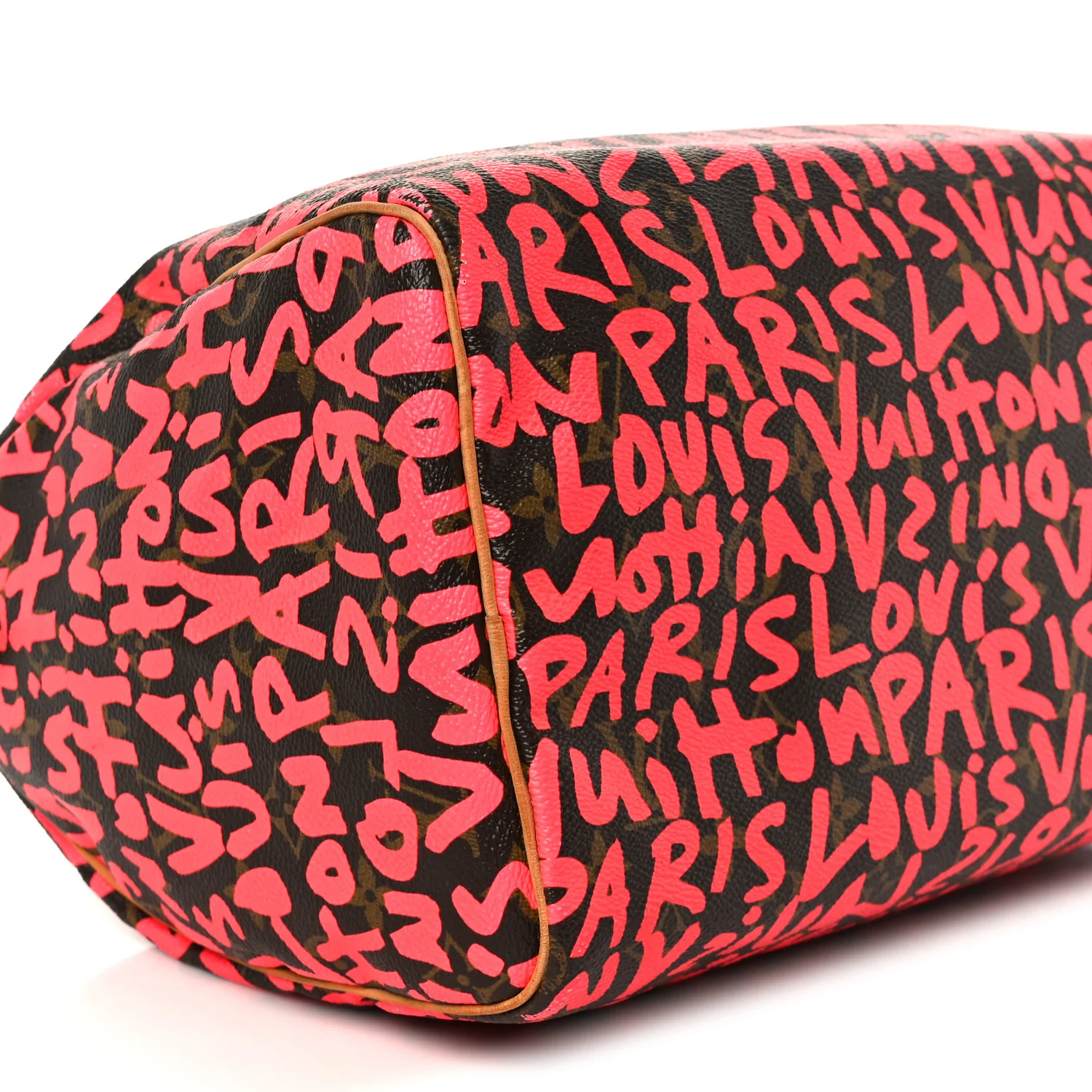 Monogram Graffiti Speedy 30 Fuchsia - Image 9