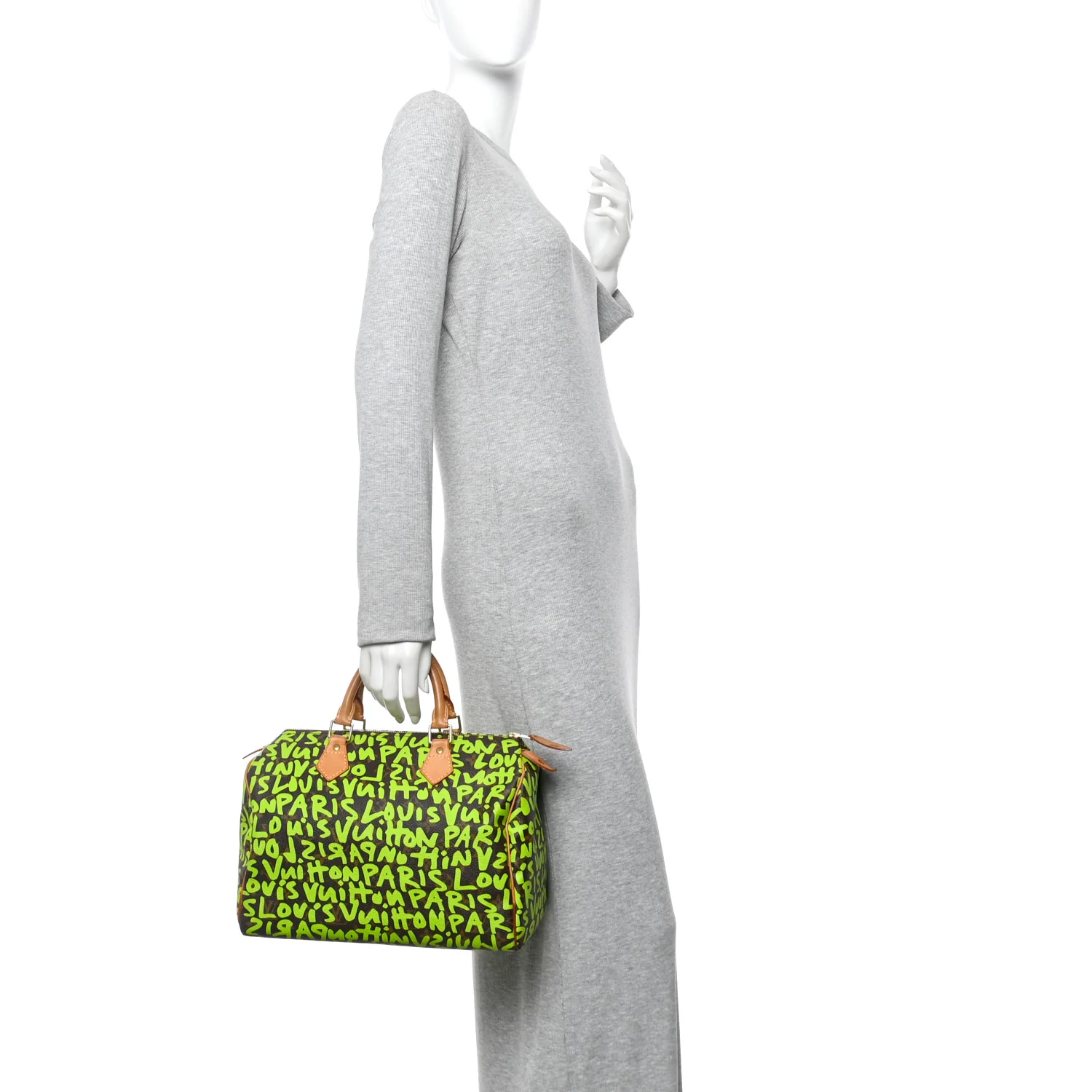 Monogram Graffiti Speedy 30 Green - Image 2