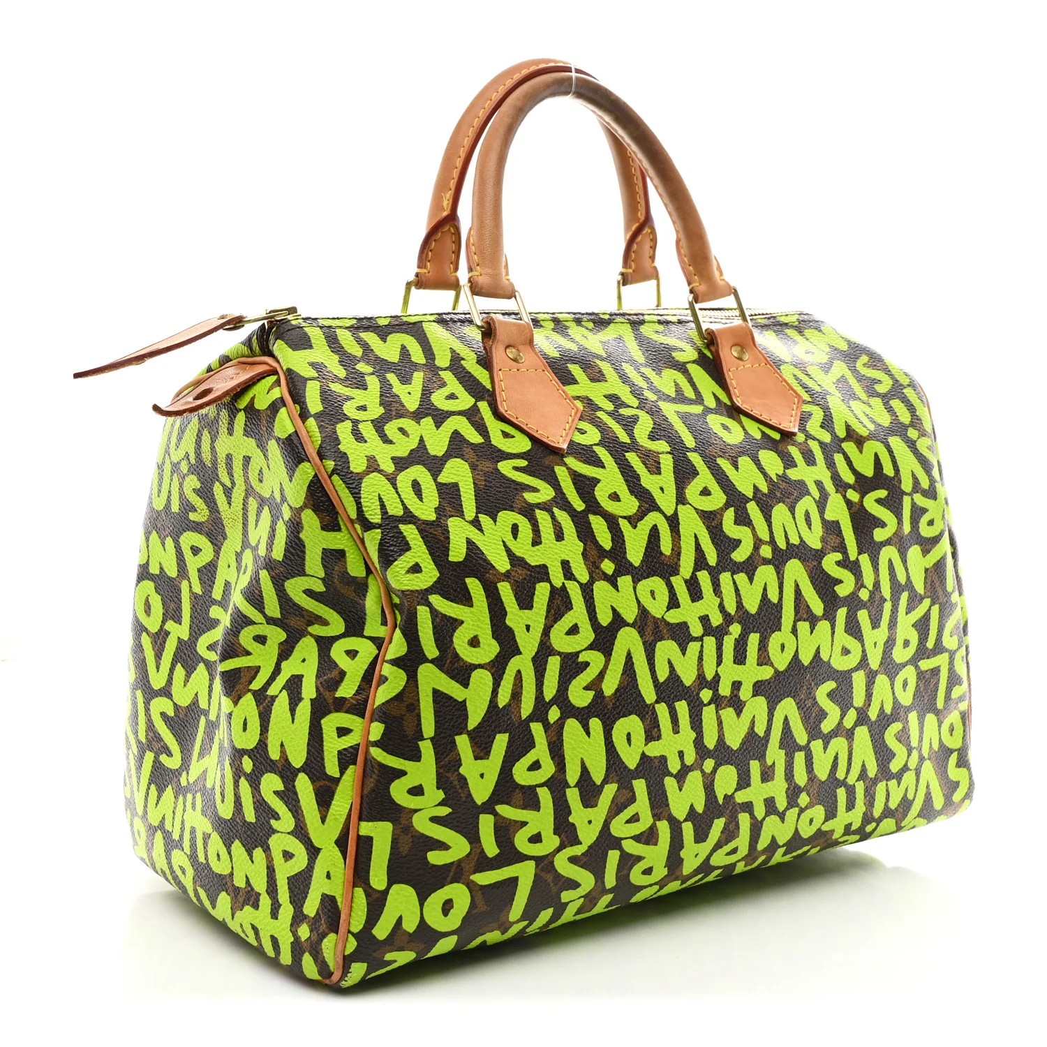 Monogram Graffiti Speedy 30 Green - Image 3