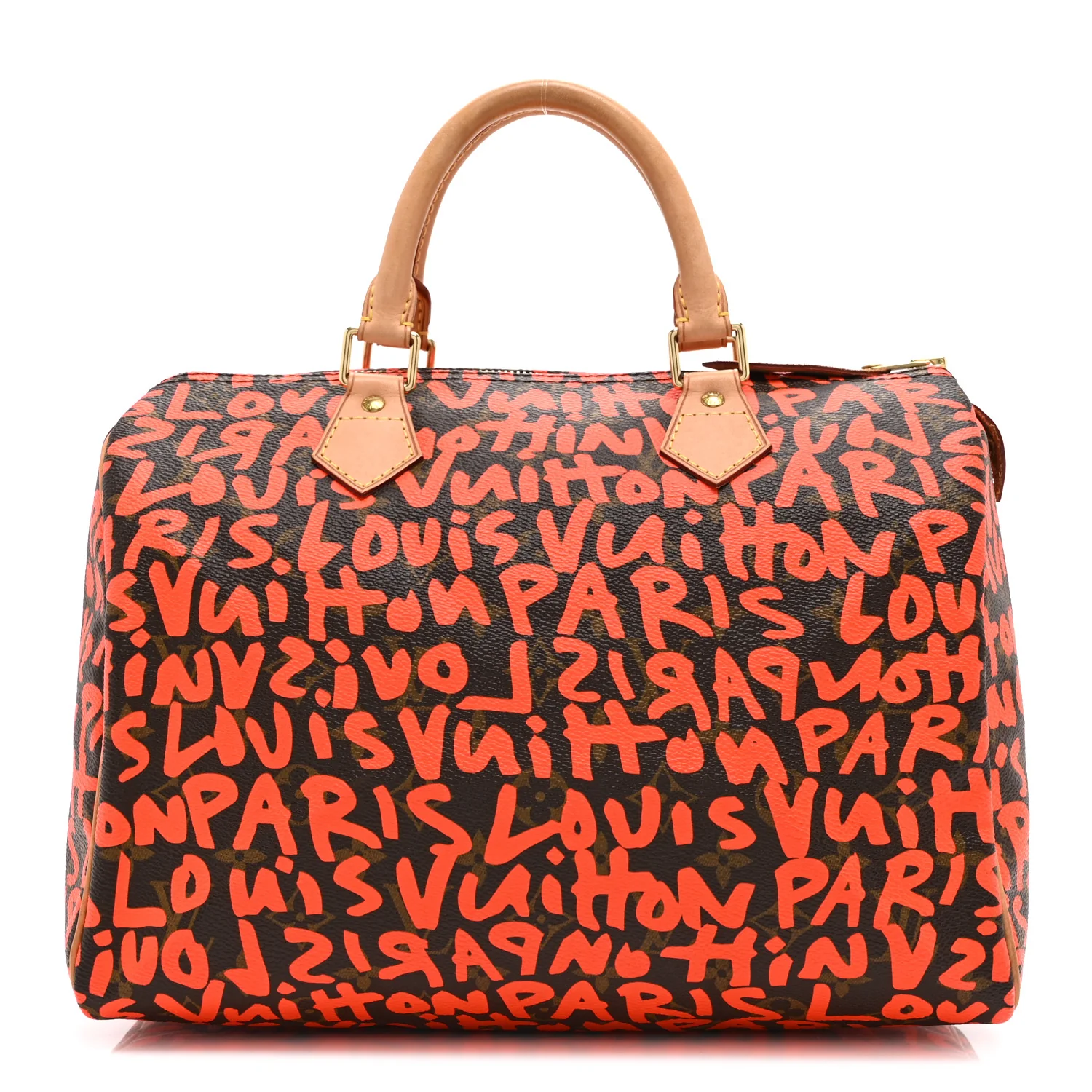 Monogram Graffiti Speedy 30 Orange