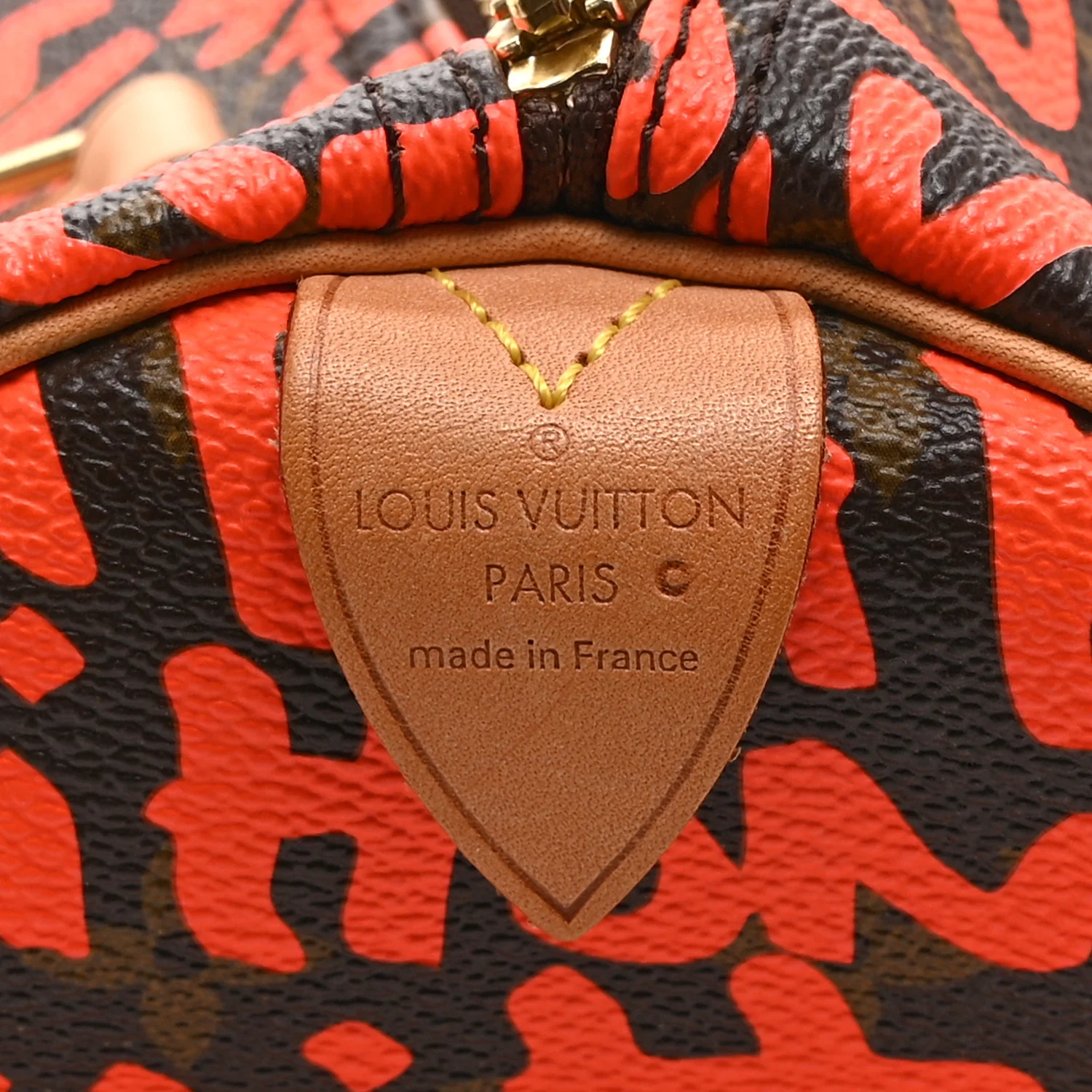Monogram Graffiti Speedy 30 Orange - Image 6