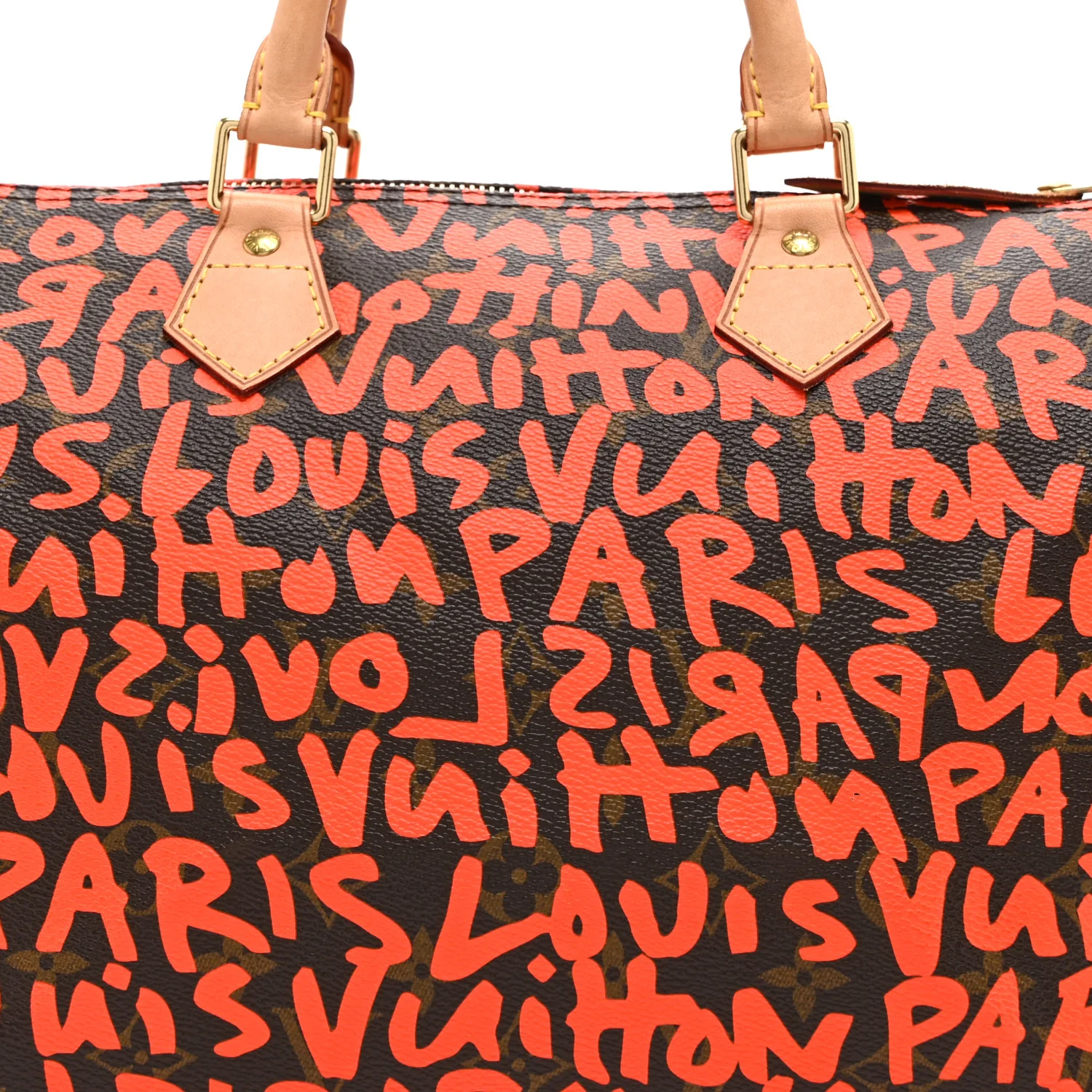 Monogram Graffiti Speedy 30 Orange - Image 8