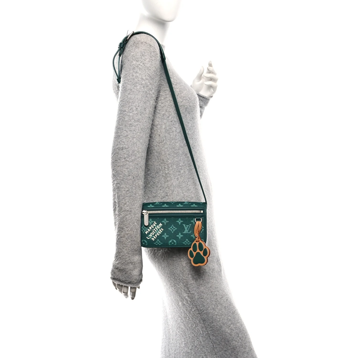 Monogram Heritage Bosphore Wearable Wallet Green - Image 2