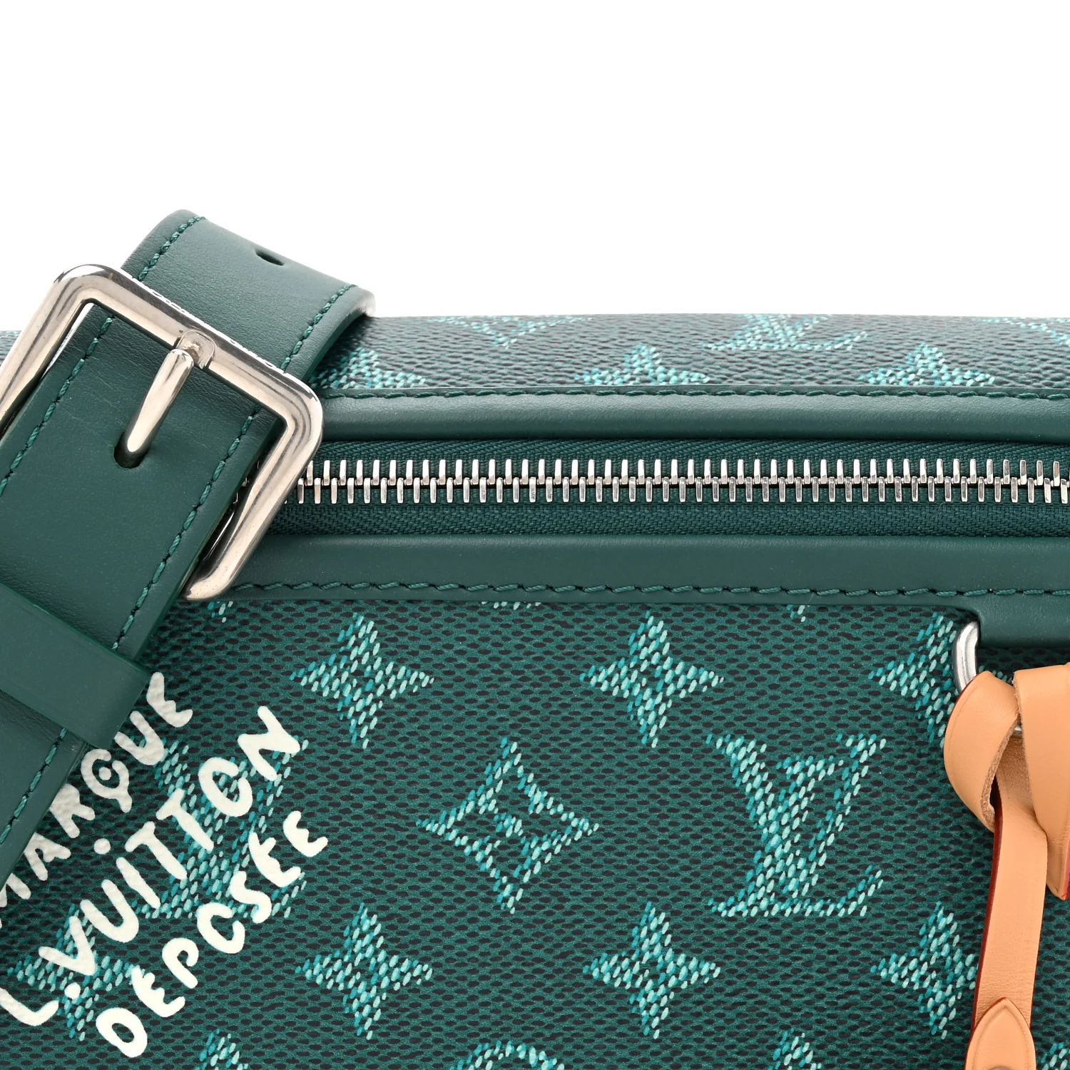 Monogram Heritage Bosphore Wearable Wallet Green - Image 7