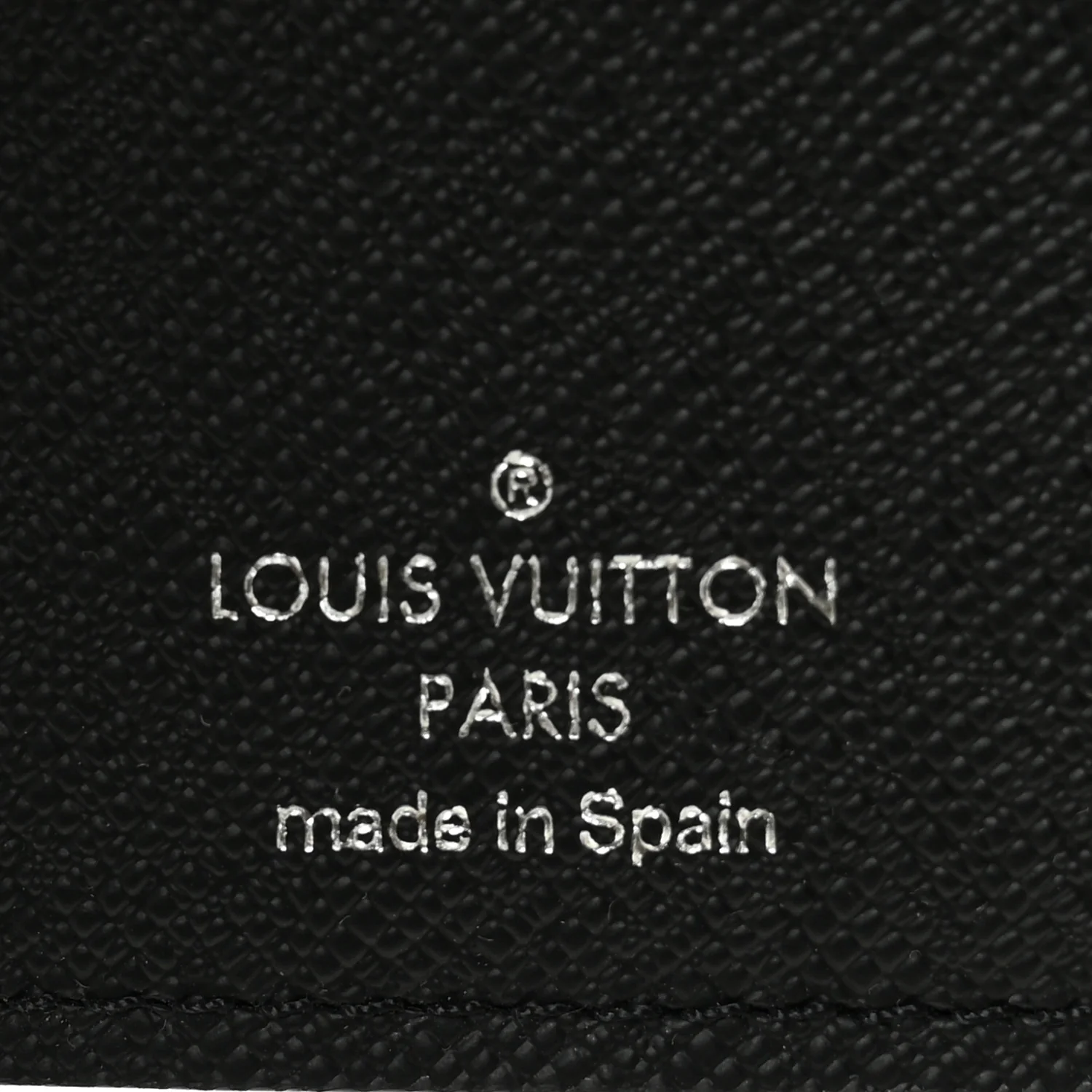 Monogram Iridescent Pocket Organizer NM Black - Image 6