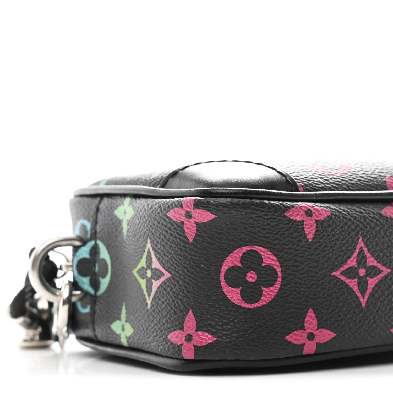 Monogram Iridescent Trocadero Wearable Wallet Black - Image 8